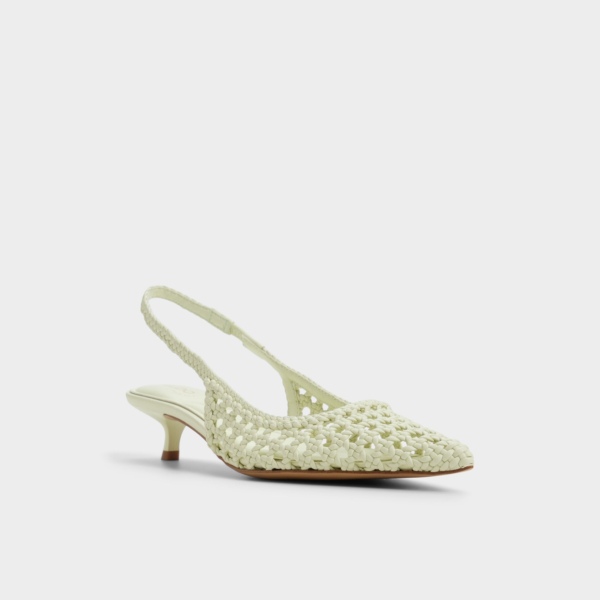 Violettia in Other Green - Sling back high heel, Kitten heel | Aldo for sale
