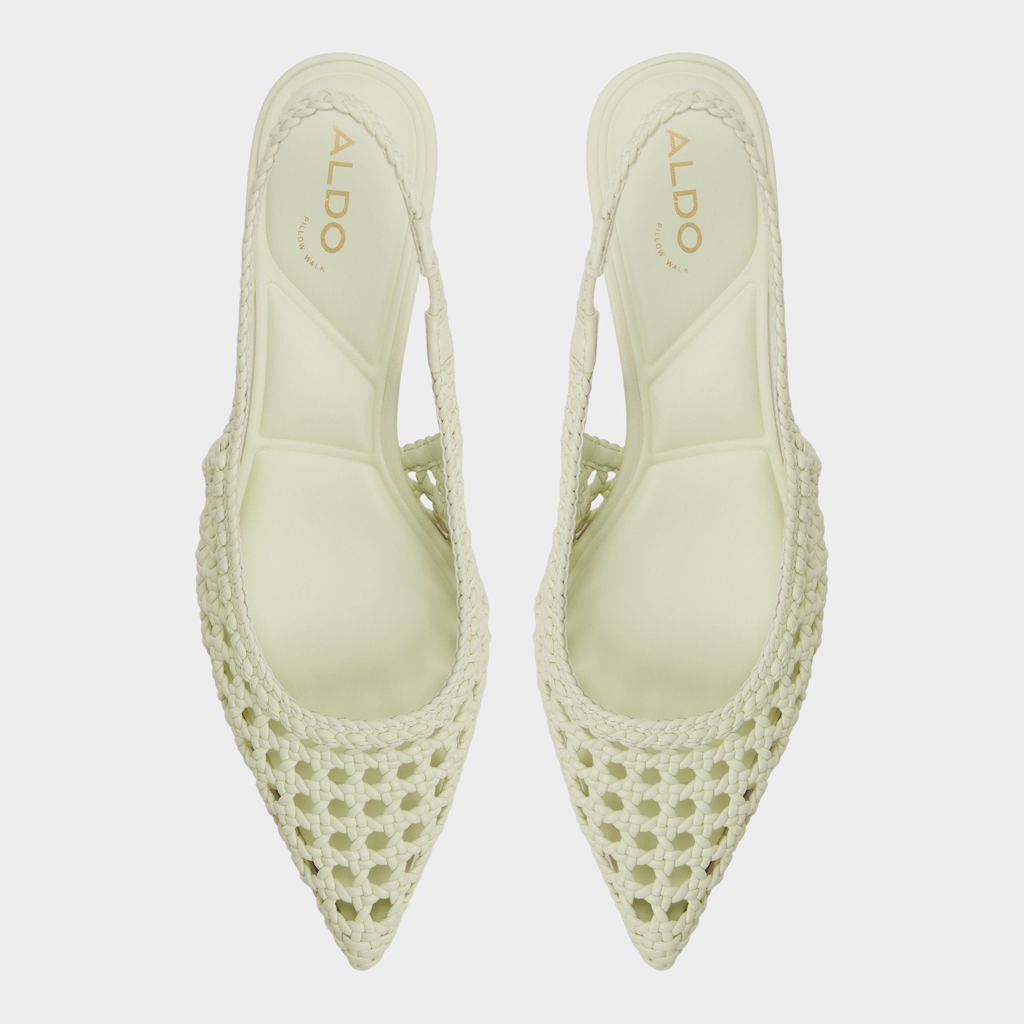 Violettia in Other Green - Sling back high heel, Kitten heel | Aldo for sale