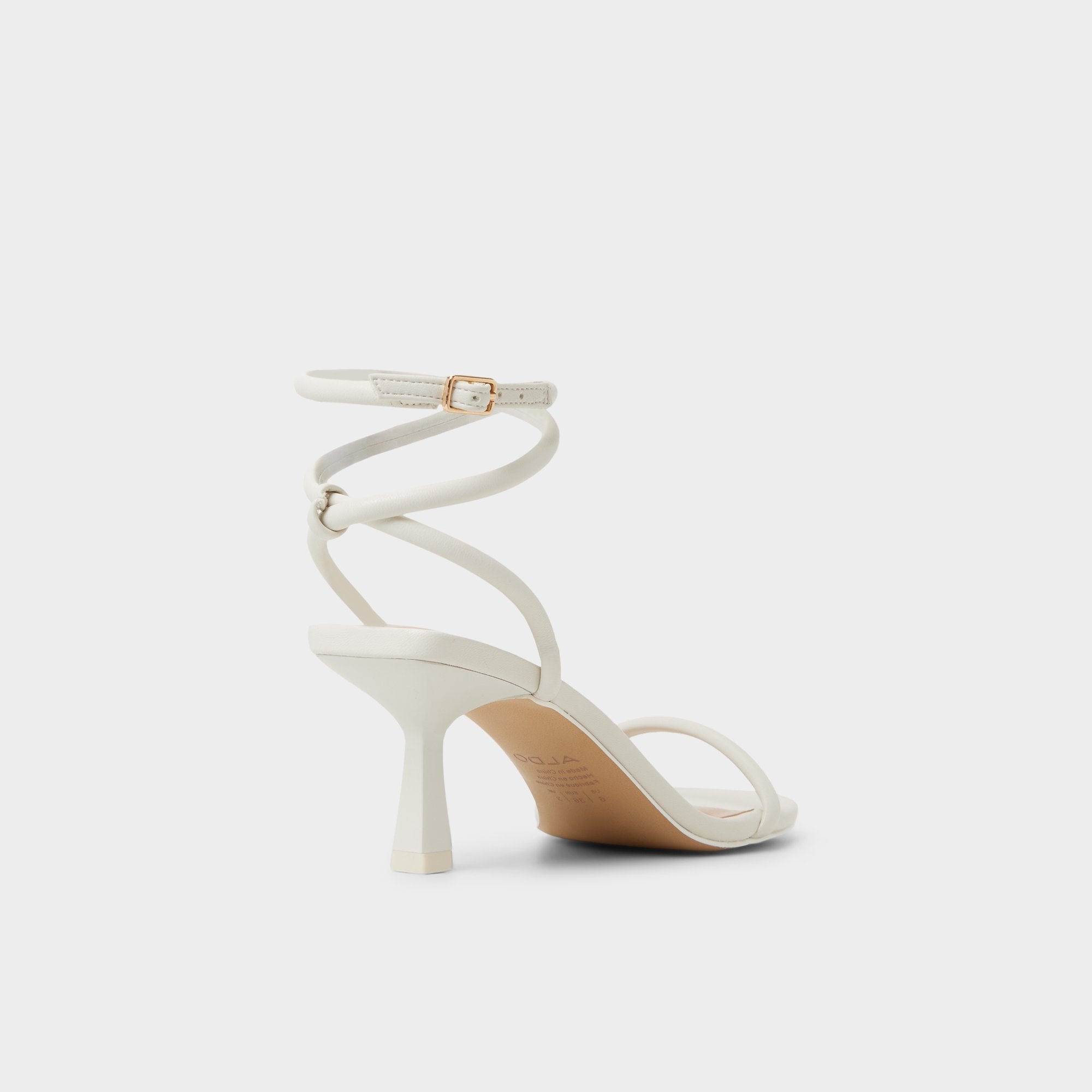 Demmi White Women's Strappy sandals - , Kitten heel | Aldo online