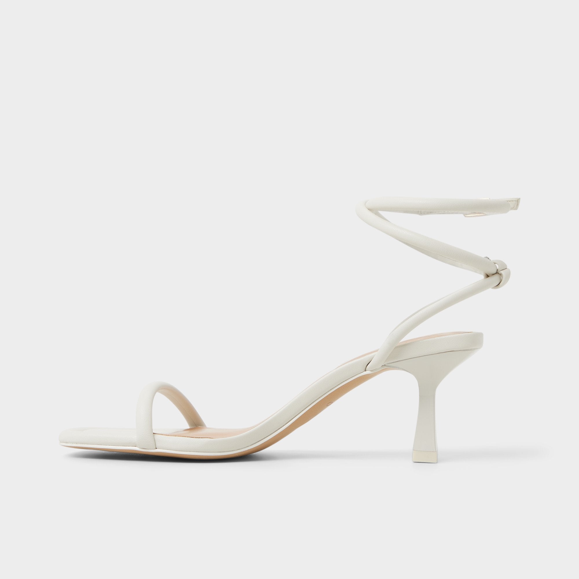 Demmi White Women's Strappy sandals - , Kitten heel | Aldo online