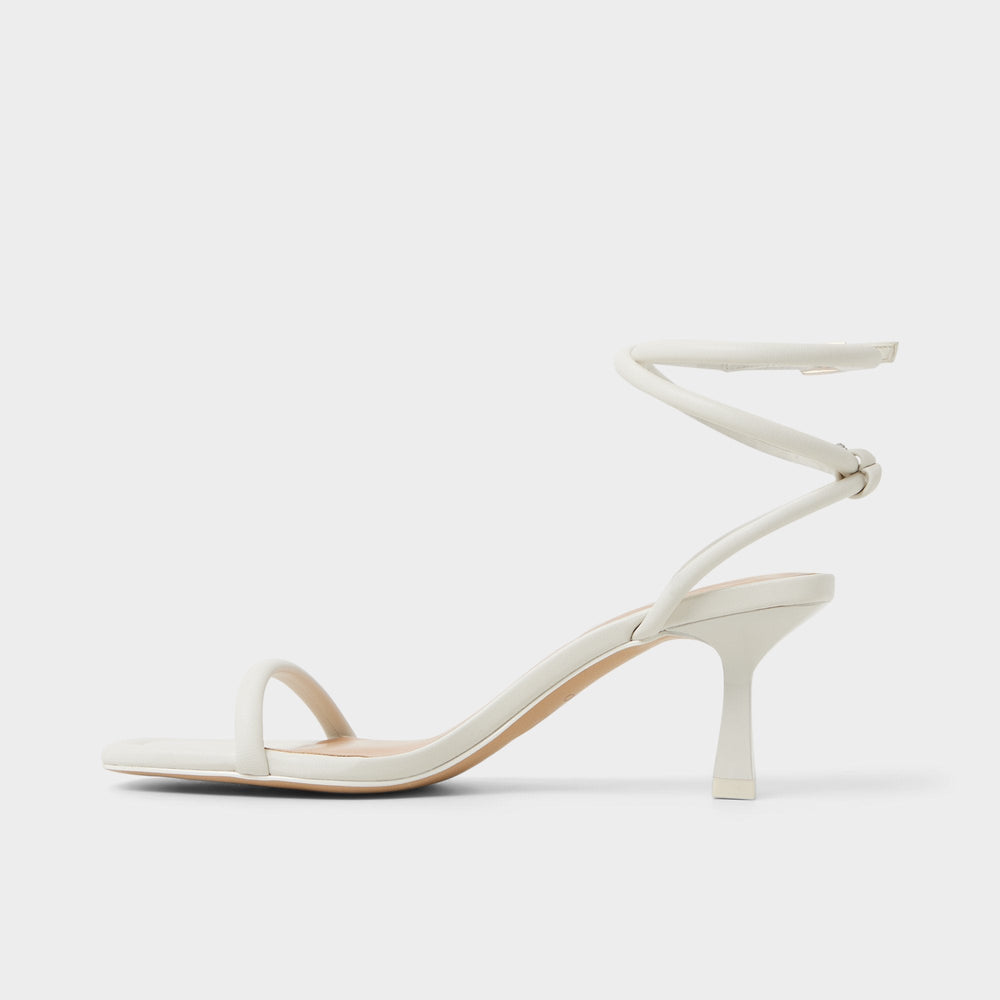 Demmi White Women's Strappy sandals - , Kitten heel | Aldo online