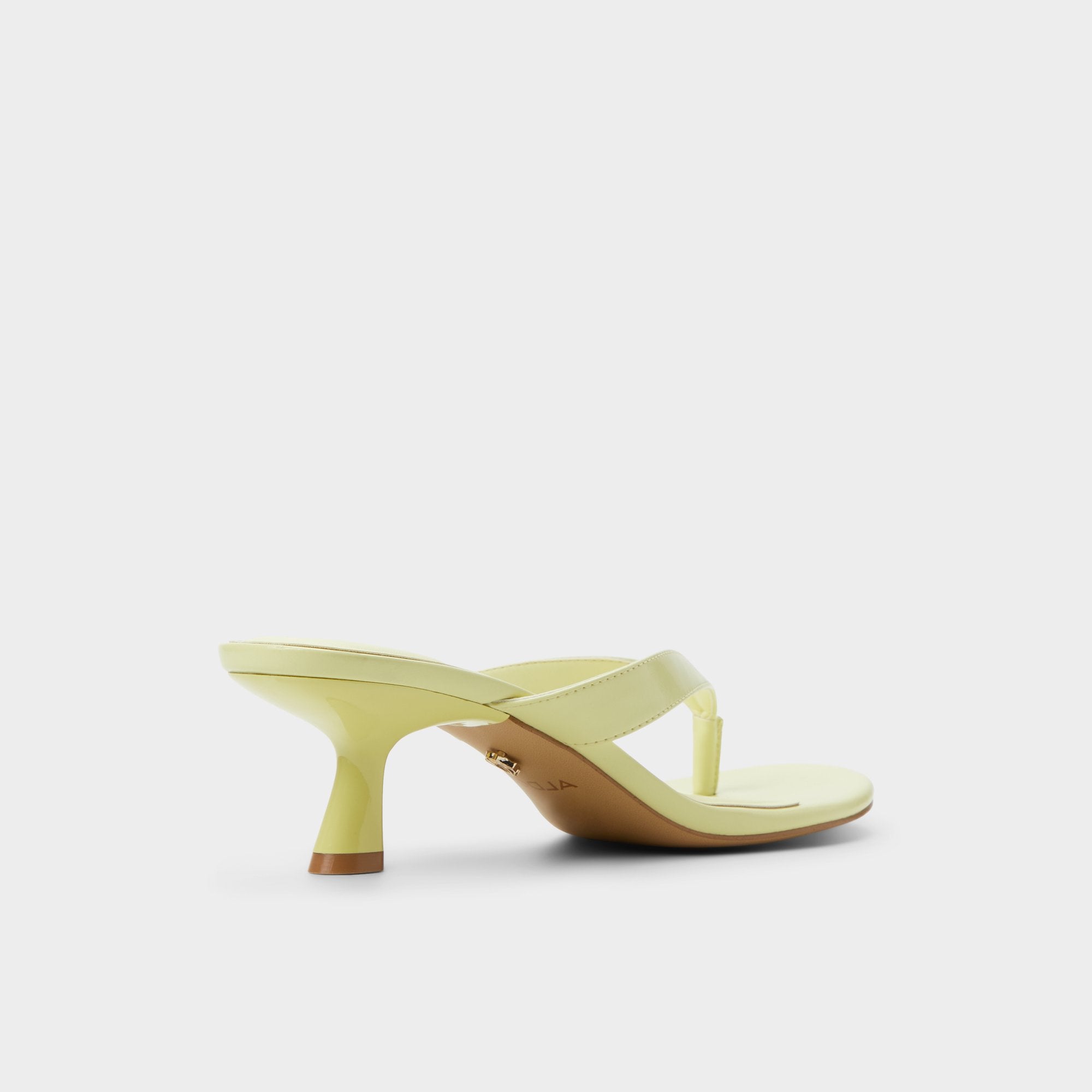 Jump Other Yellow Women's Strappy sandals - Heeled flip flop, Kitten heel | Aldo sale