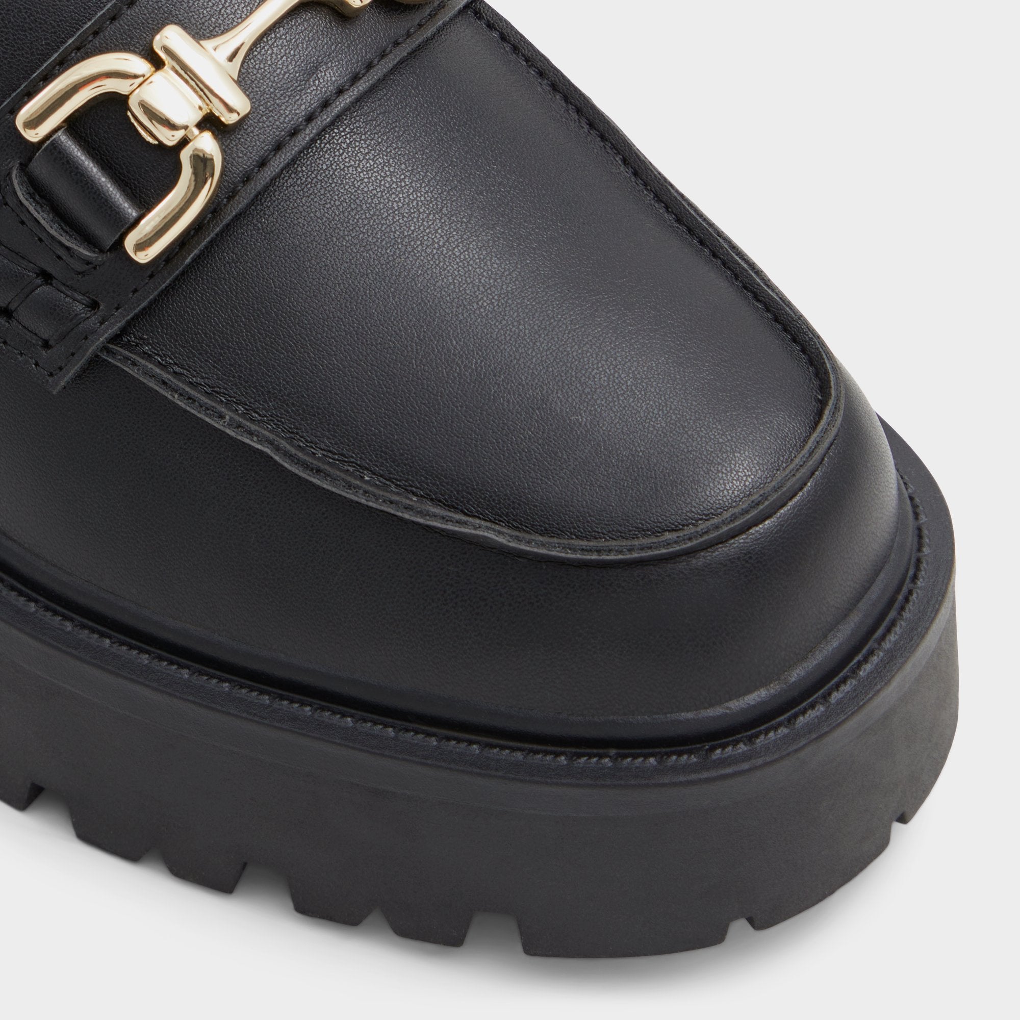 Oneameth Black Synthetic Smooth Women's Loafers & Oxfords - Loafer, Lug sole | Aldo for sale