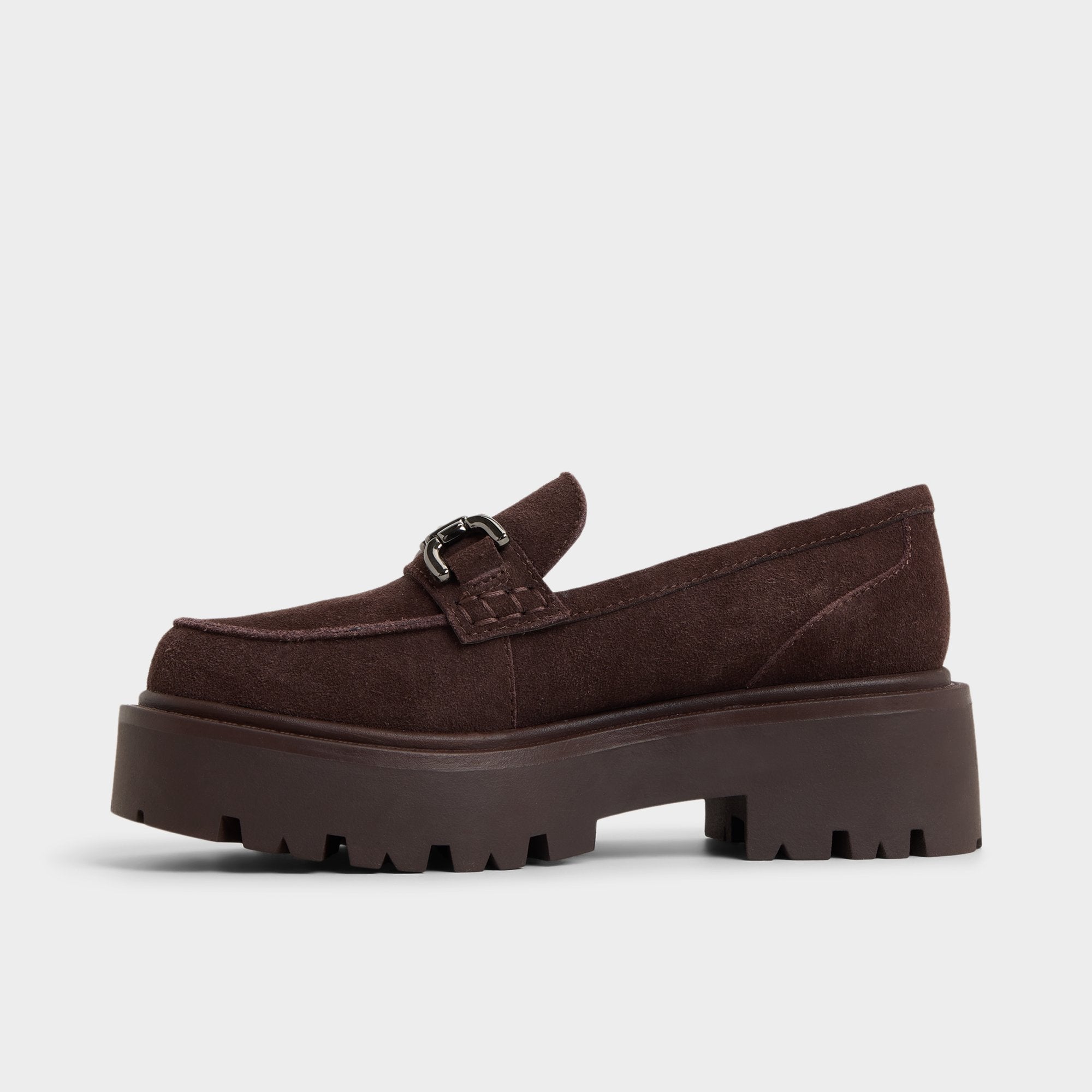 Oneameth in Dark Brown - Loafer, Lug sole | Aldo online
