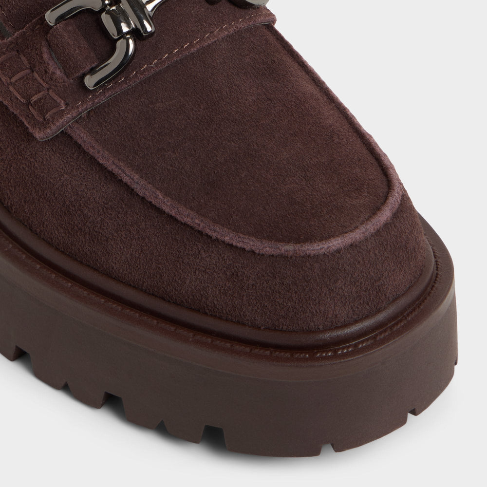 Oneameth in Dark Brown - Loafer, Lug sole | Aldo online