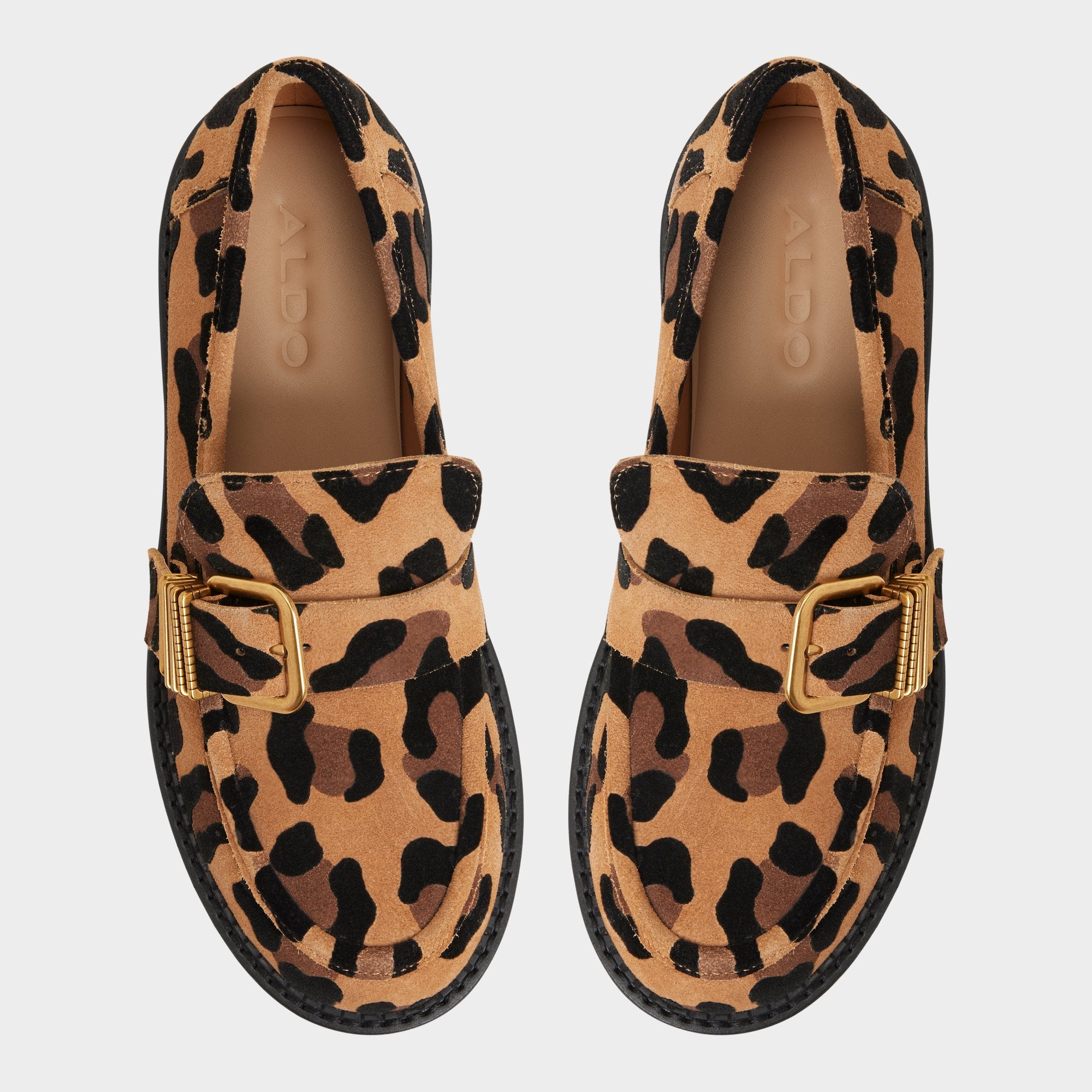 Kalya in Brown Multi - Loafer, Block heel | Aldo sale