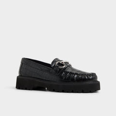 Danrose Black Women's Loafers & Oxfords - Loafer, Lug sole | Aldo outlet