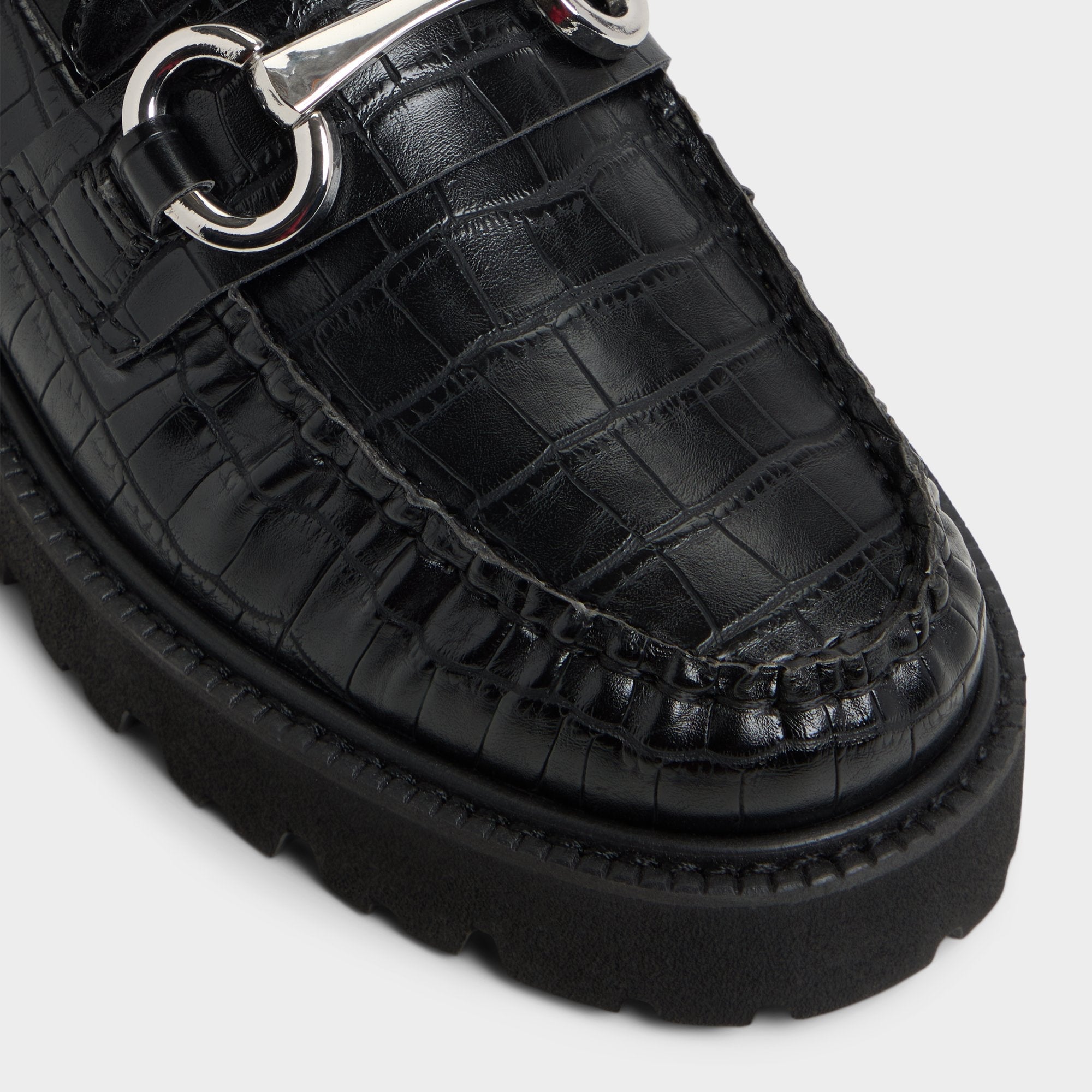 Danrose Black Women's Loafers & Oxfords - Loafer, Lug sole | Aldo outlet