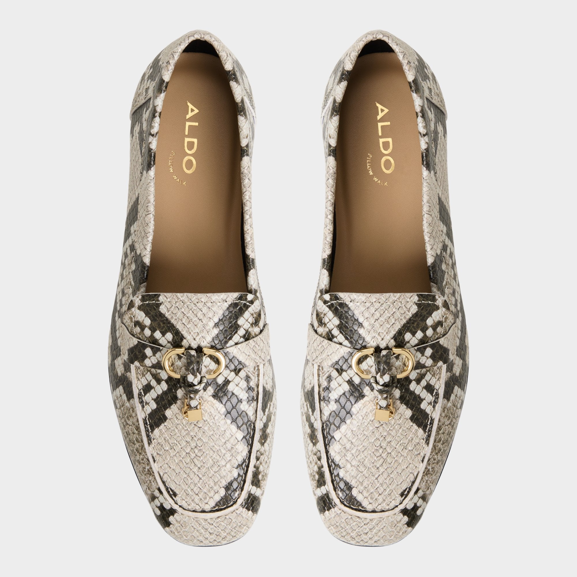 Ybilide White/Black Women's Loafers & Oxfords - Loafer | Aldo sale