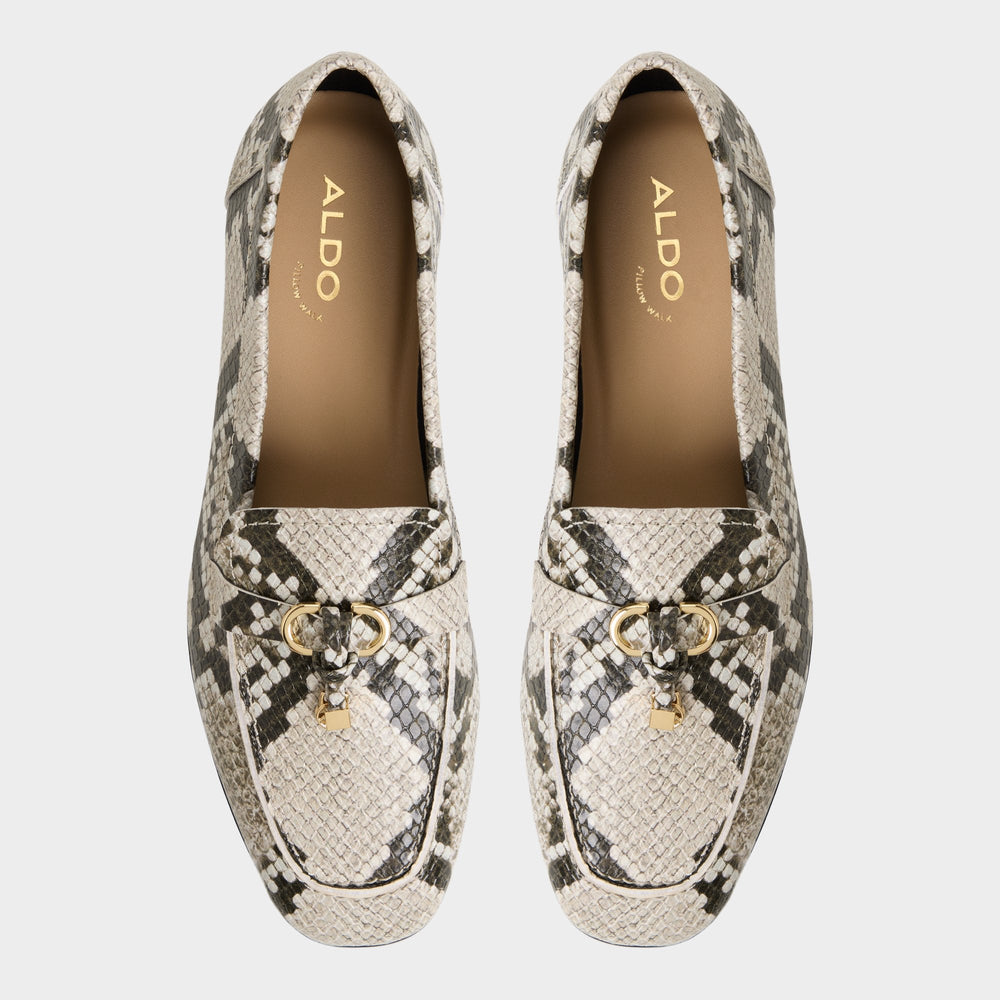Ybilide White/Black Women's Loafers & Oxfords - Loafer | Aldo sale