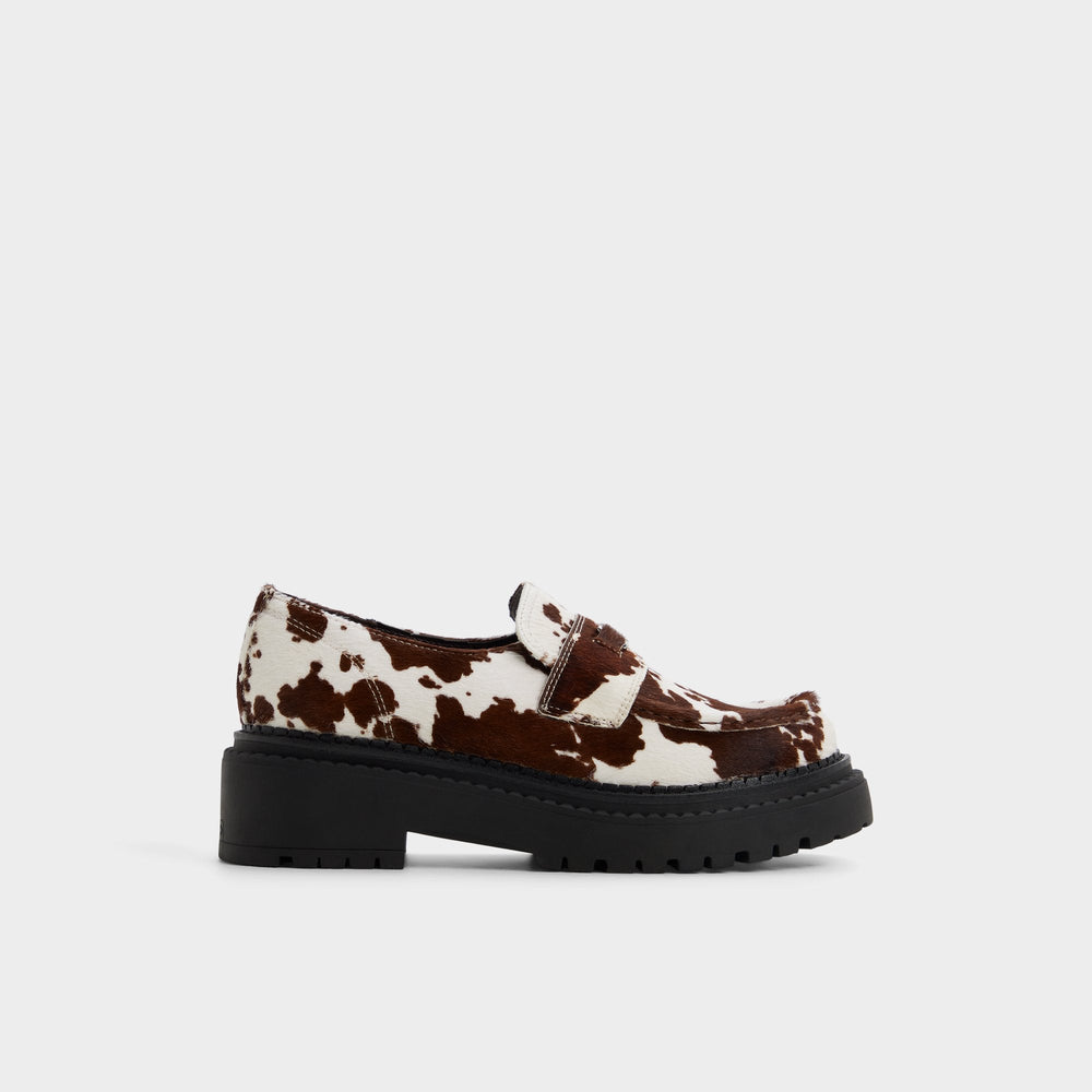 Miravelle in Open Brown - Loafer, Lug sole | Aldo outlet