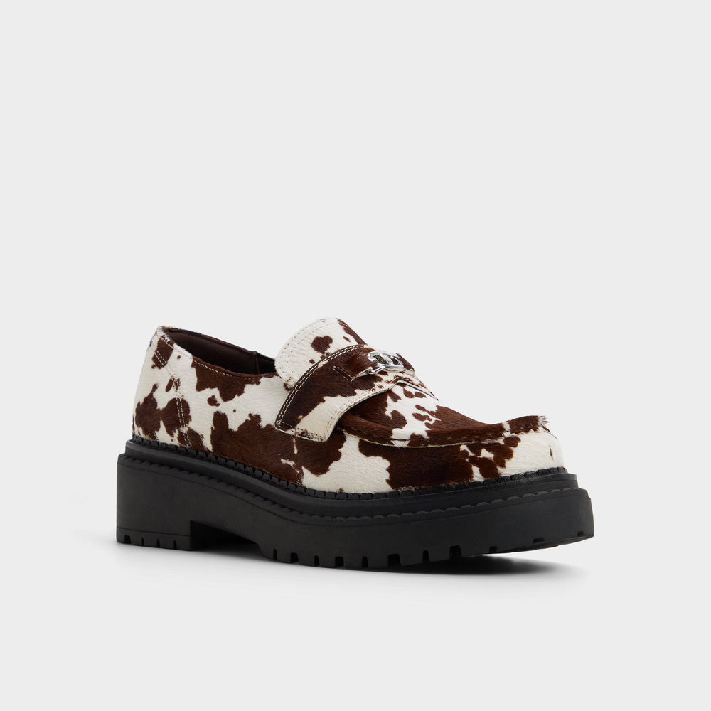 Miravelle in Open Brown - Loafer, Lug sole | Aldo outlet
