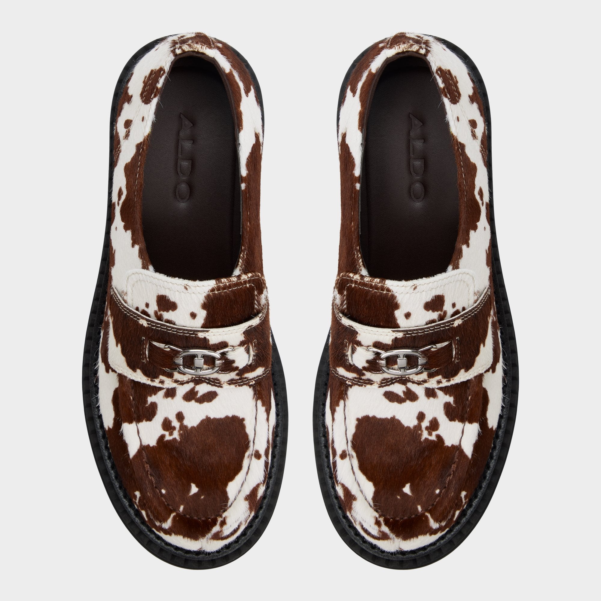Miravelle in Open Brown - Loafer, Lug sole | Aldo outlet