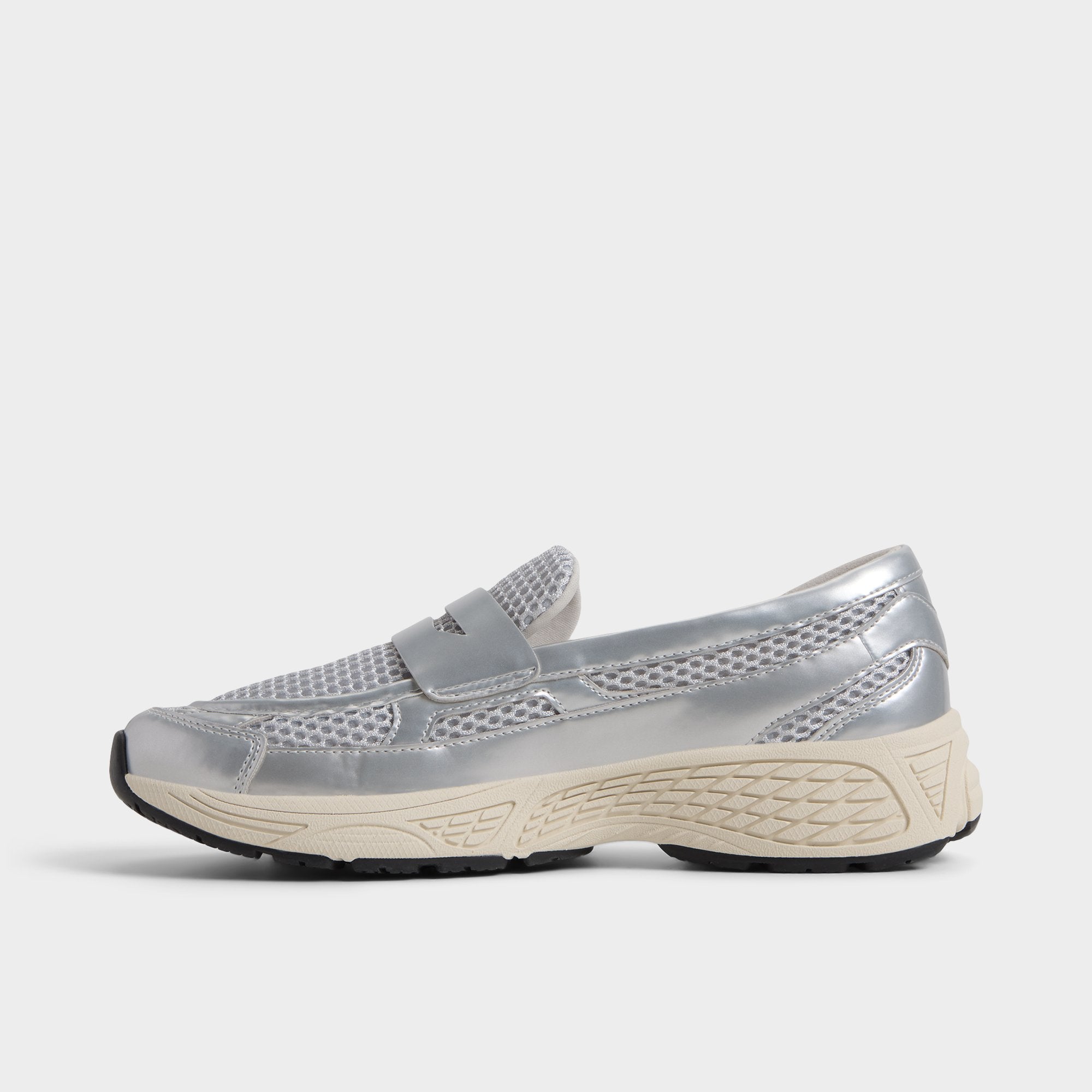 Loffy in Silver - Loafer, Jogger sole | Aldo sale