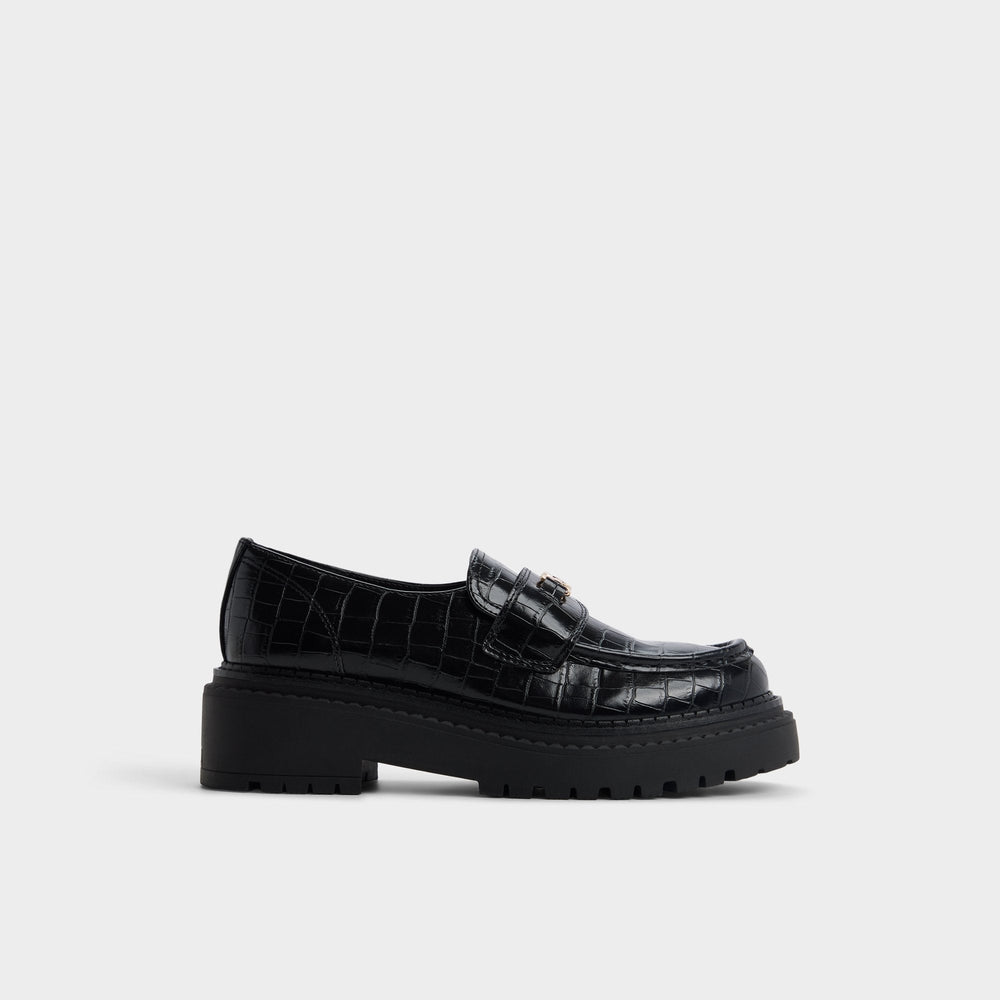 Miravelle in Black - Loafer, Lug sole | Aldo discount