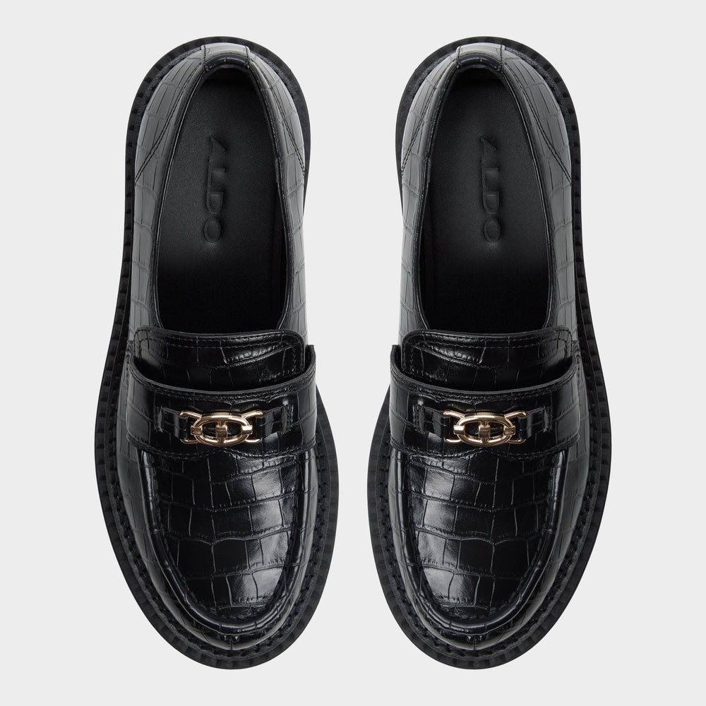 Miravelle in Black - Loafer, Lug sole | Aldo discount