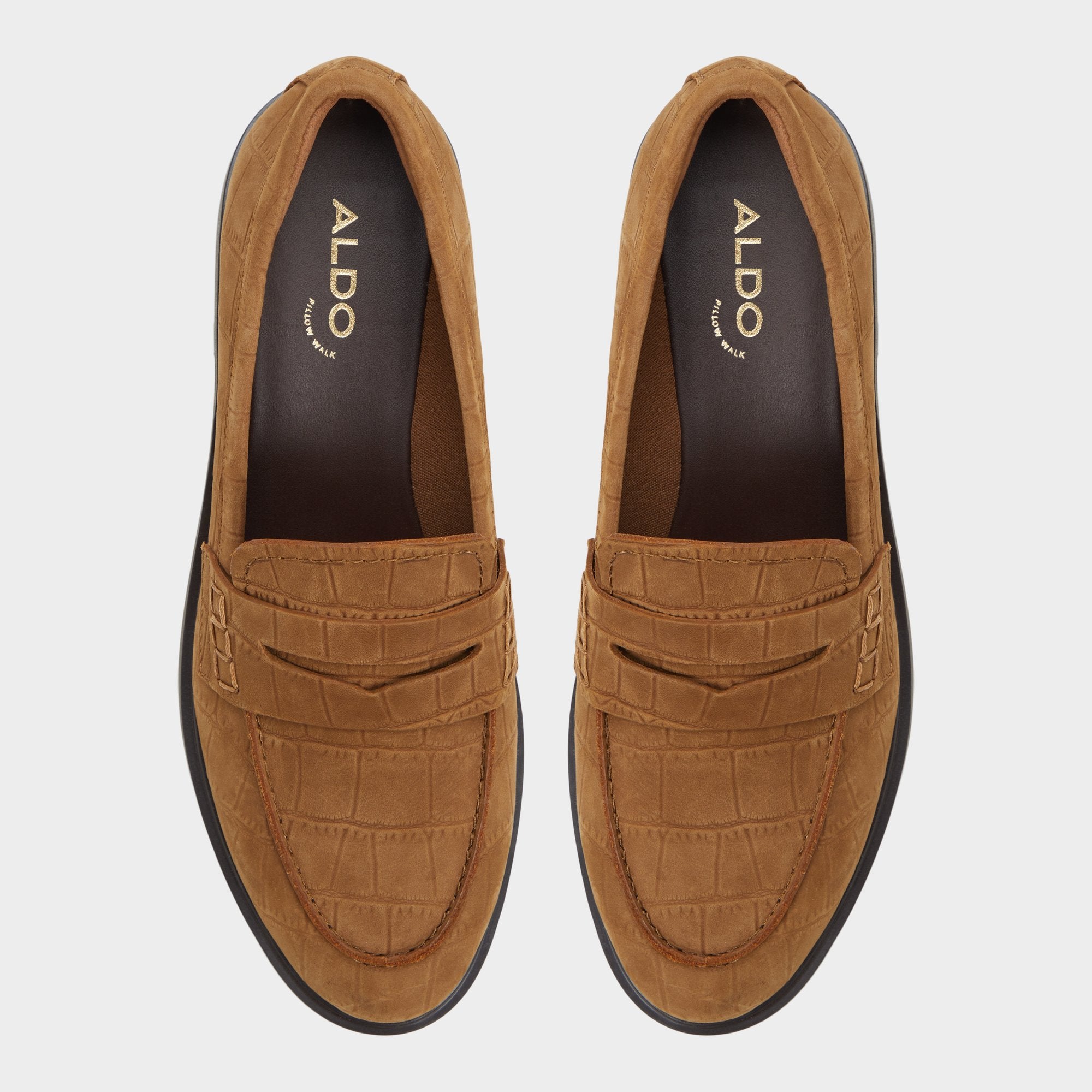 Lededanten Dark Brown Women's Loafers & Oxfords - Loafer, Block heel | Aldo for sale