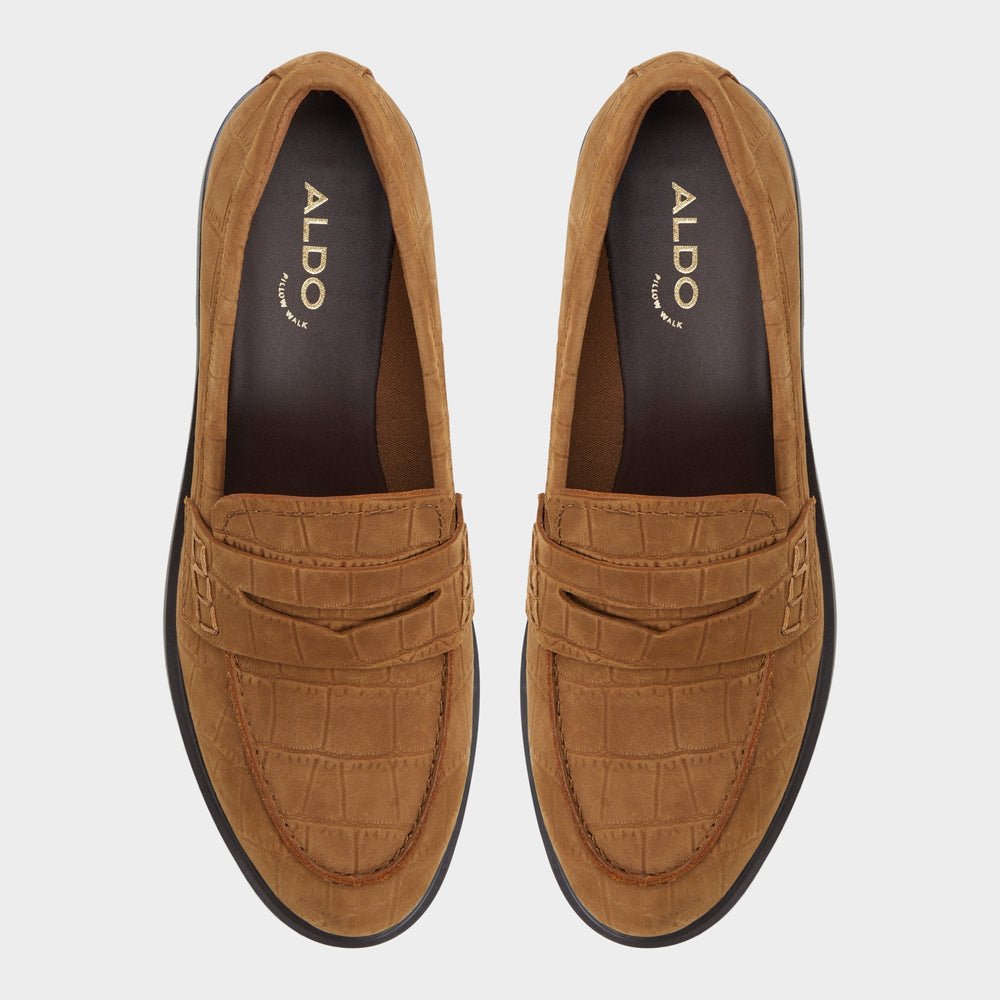 Lededanten Dark Brown Women's Loafers & Oxfords - Loafer, Block heel | Aldo for sale