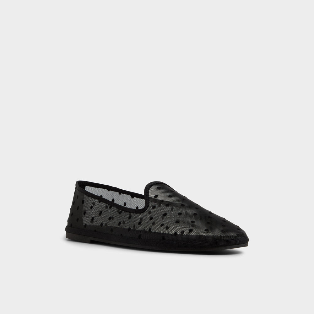 Aurabelle Black Textile Mesh Women's Loafers & Oxfords - Loafer | Aldo discount