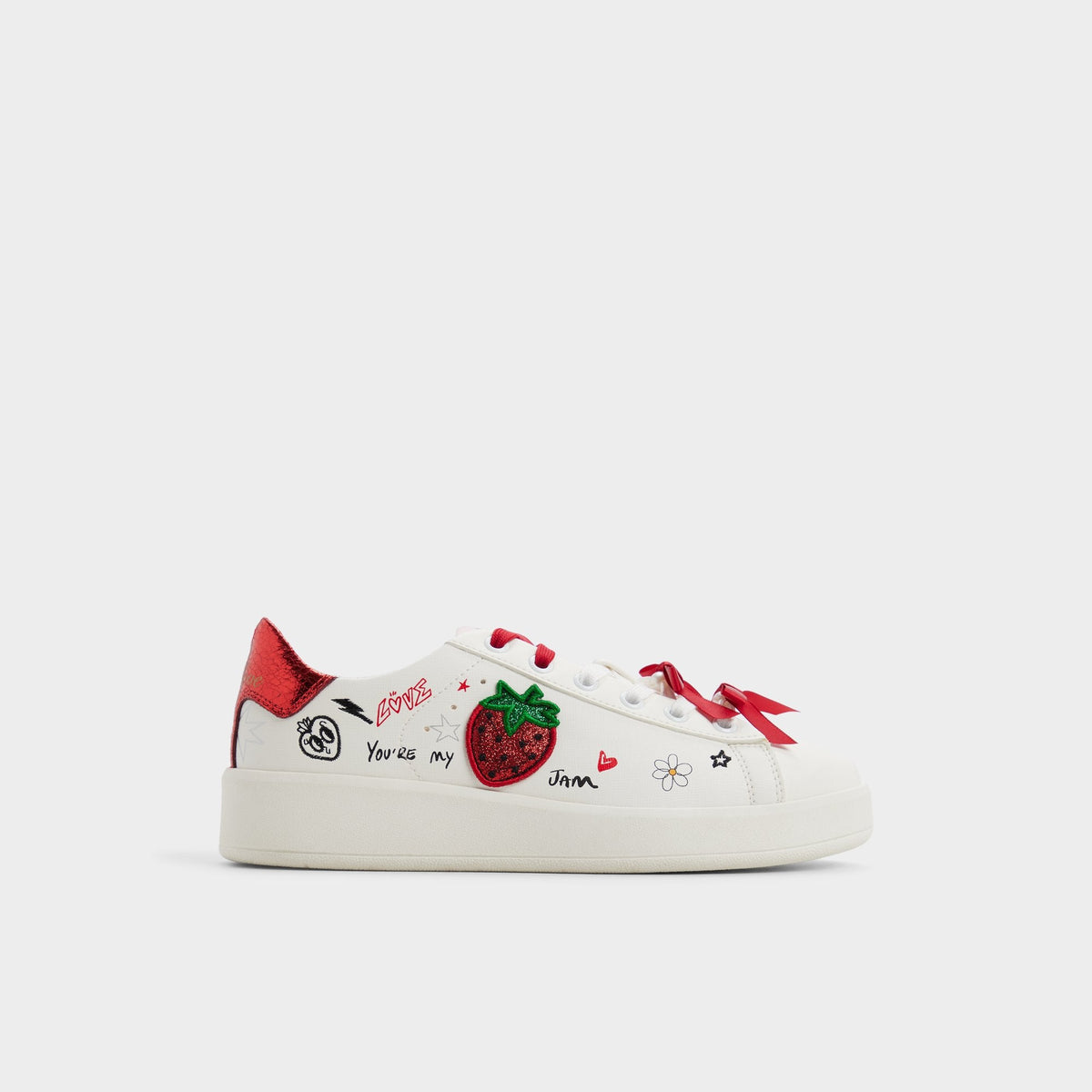 Lovesneaker in White - Sneaker, Jogger sole | Aldo for sale