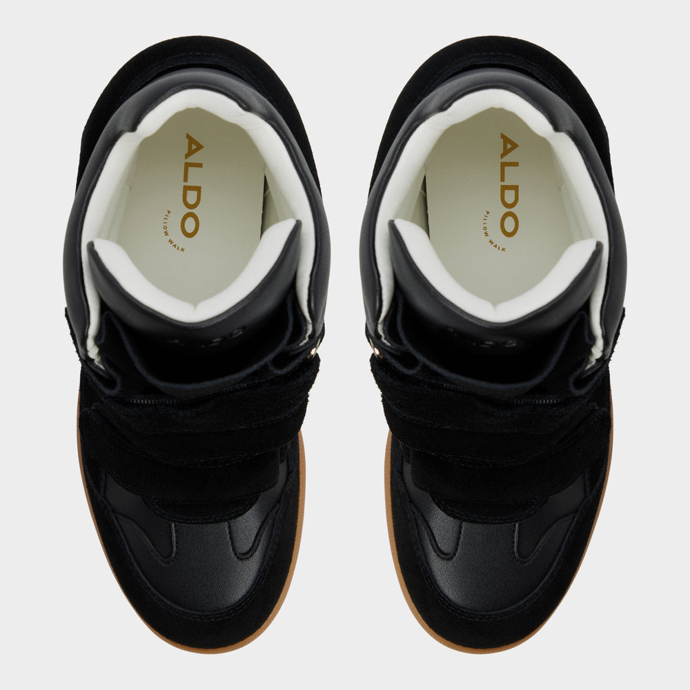 Bellissamo in Black - Wedge sneaker, Wedge heel | Aldo outlet