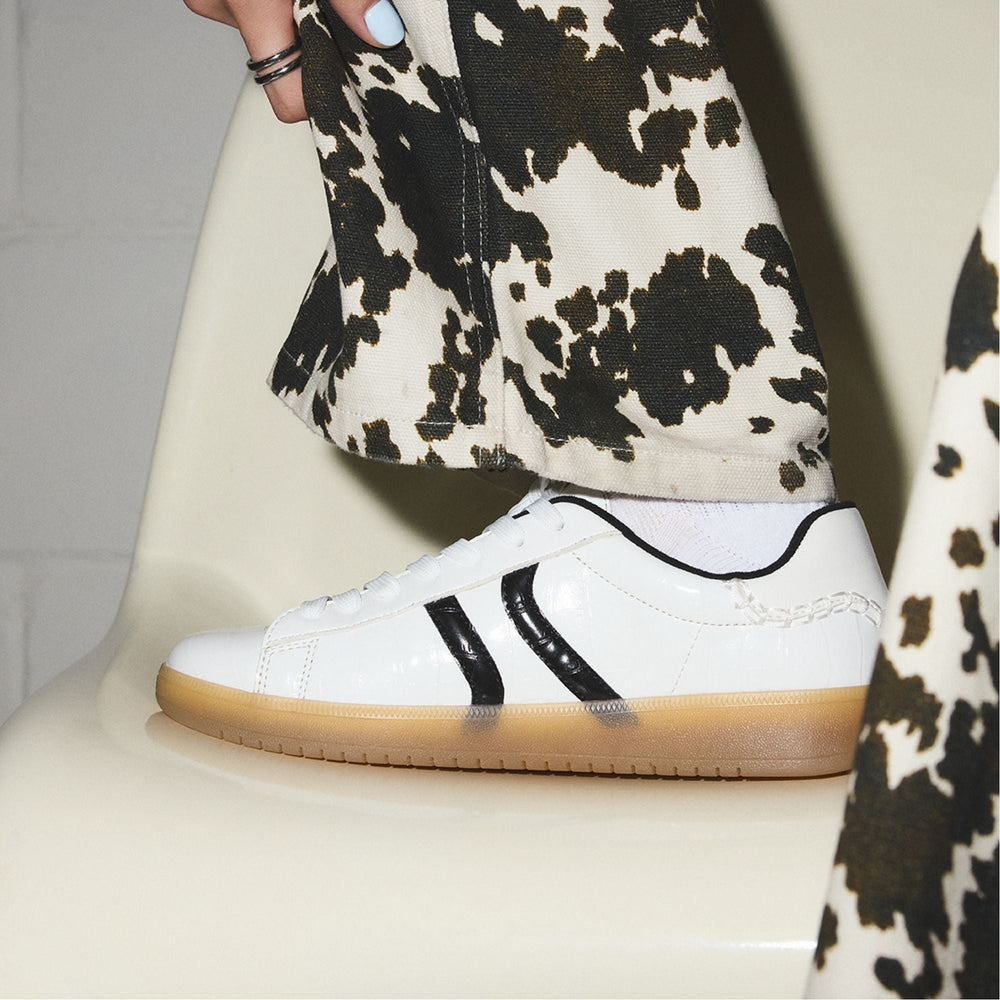 Chicsneaker2 White/Black Women's Low top sneakers - Sneaker, Cup sole | Aldo sale