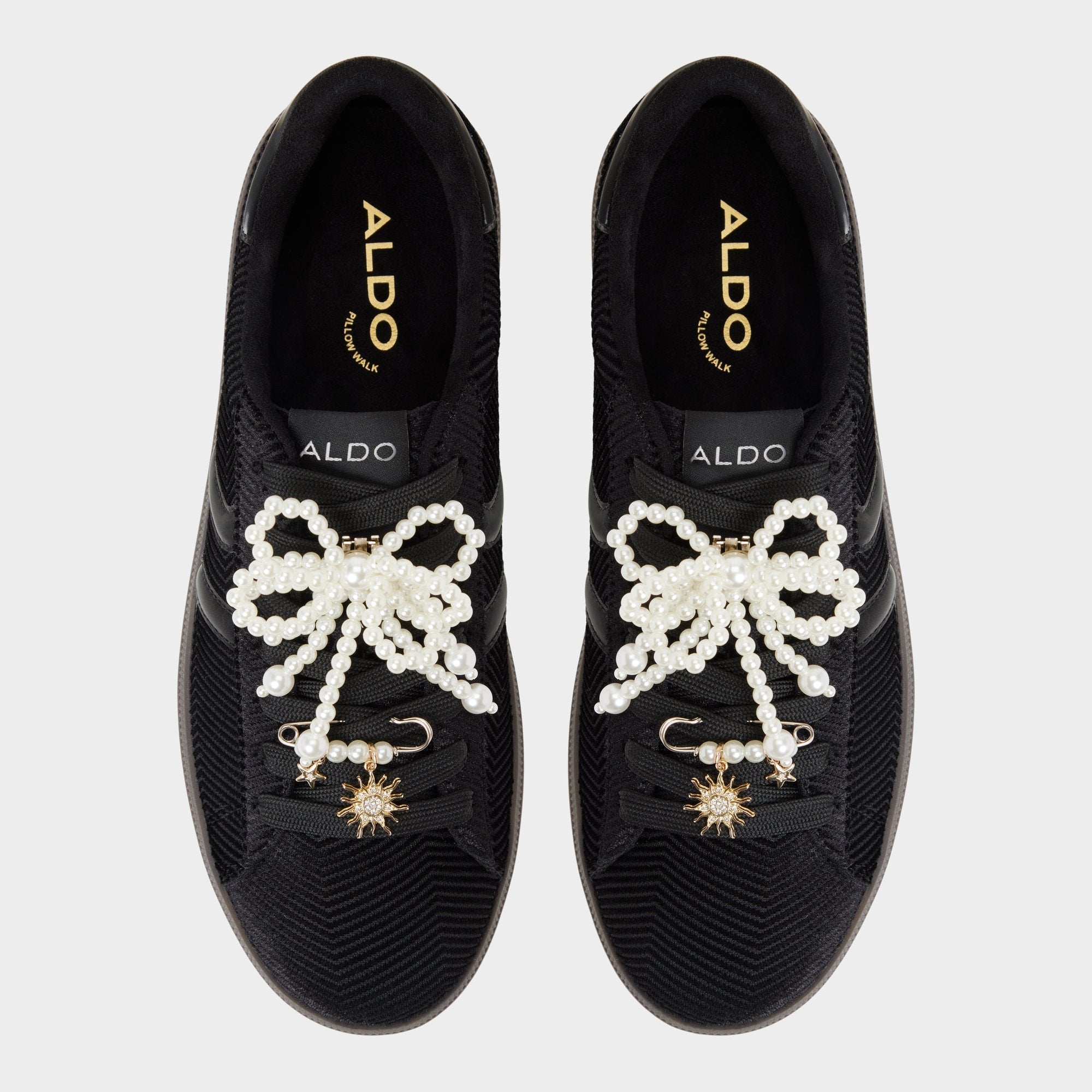 Chicsneaker2 in Black Black - Low top sneaker, Cup sole | Aldo online