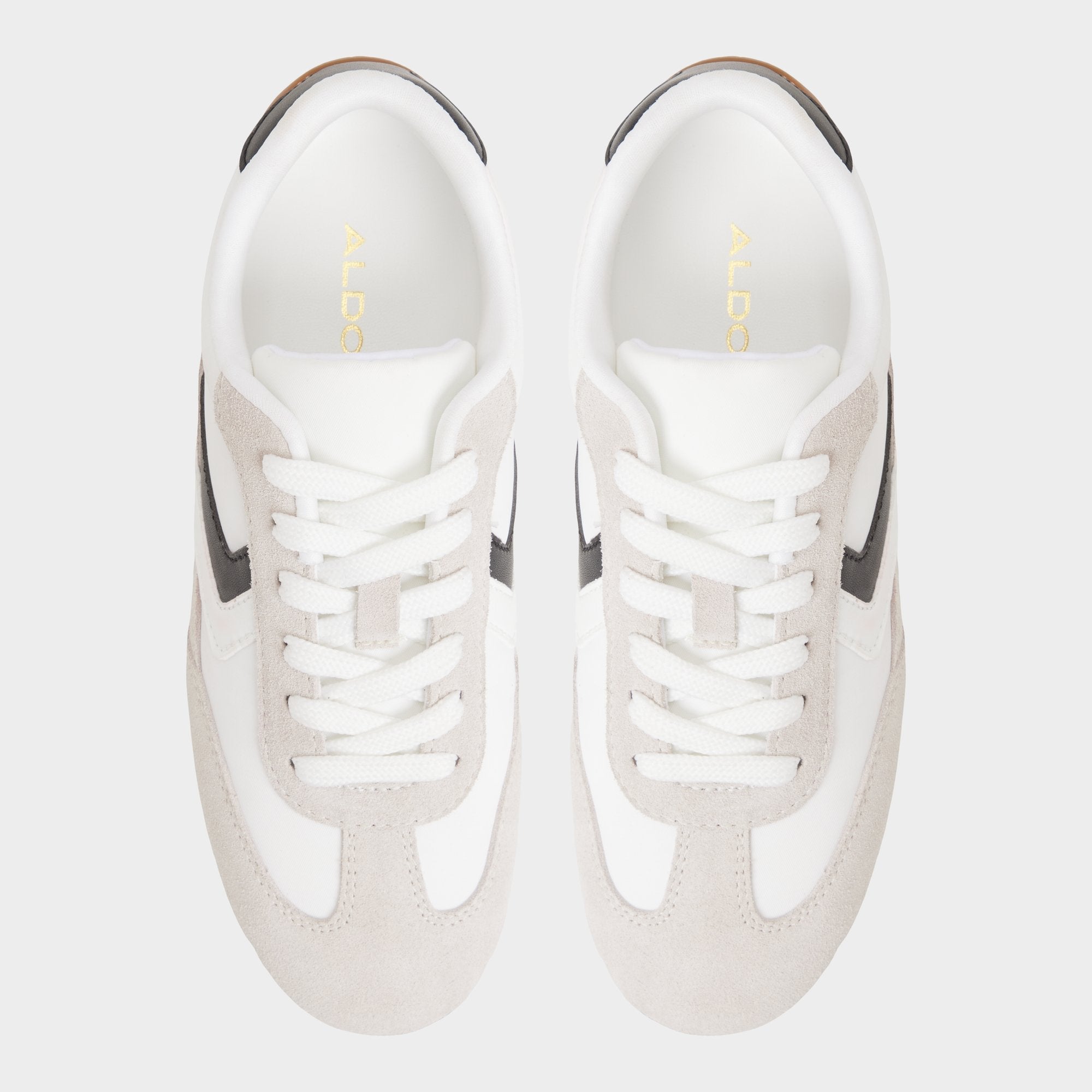 Coolchic White/Grey Women's Low top sneakers - Jogger sneaker | Aldo outlet