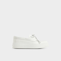 Wildbreeze Open White Women's Slip on sneakers - Boat shoe, Platform | Aldo sale