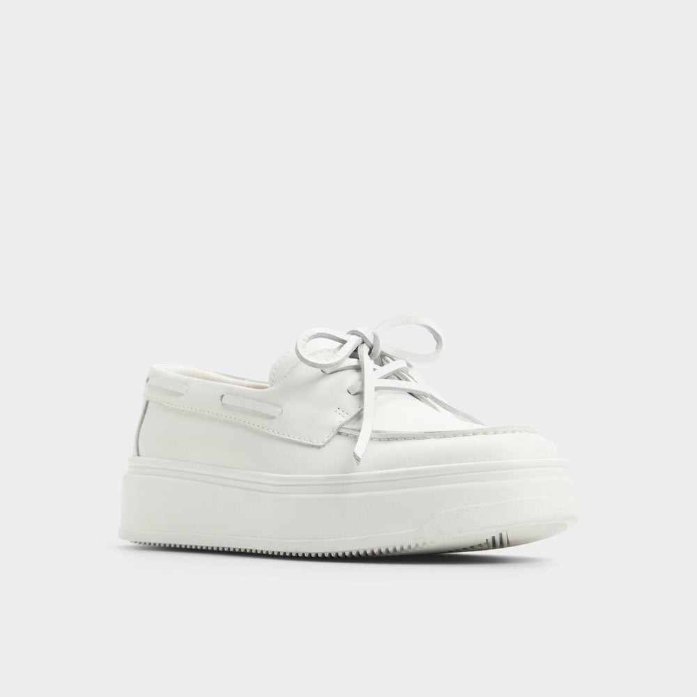 Wildbreeze Open White Women's Slip on sneakers - Boat shoe, Platform | Aldo sale