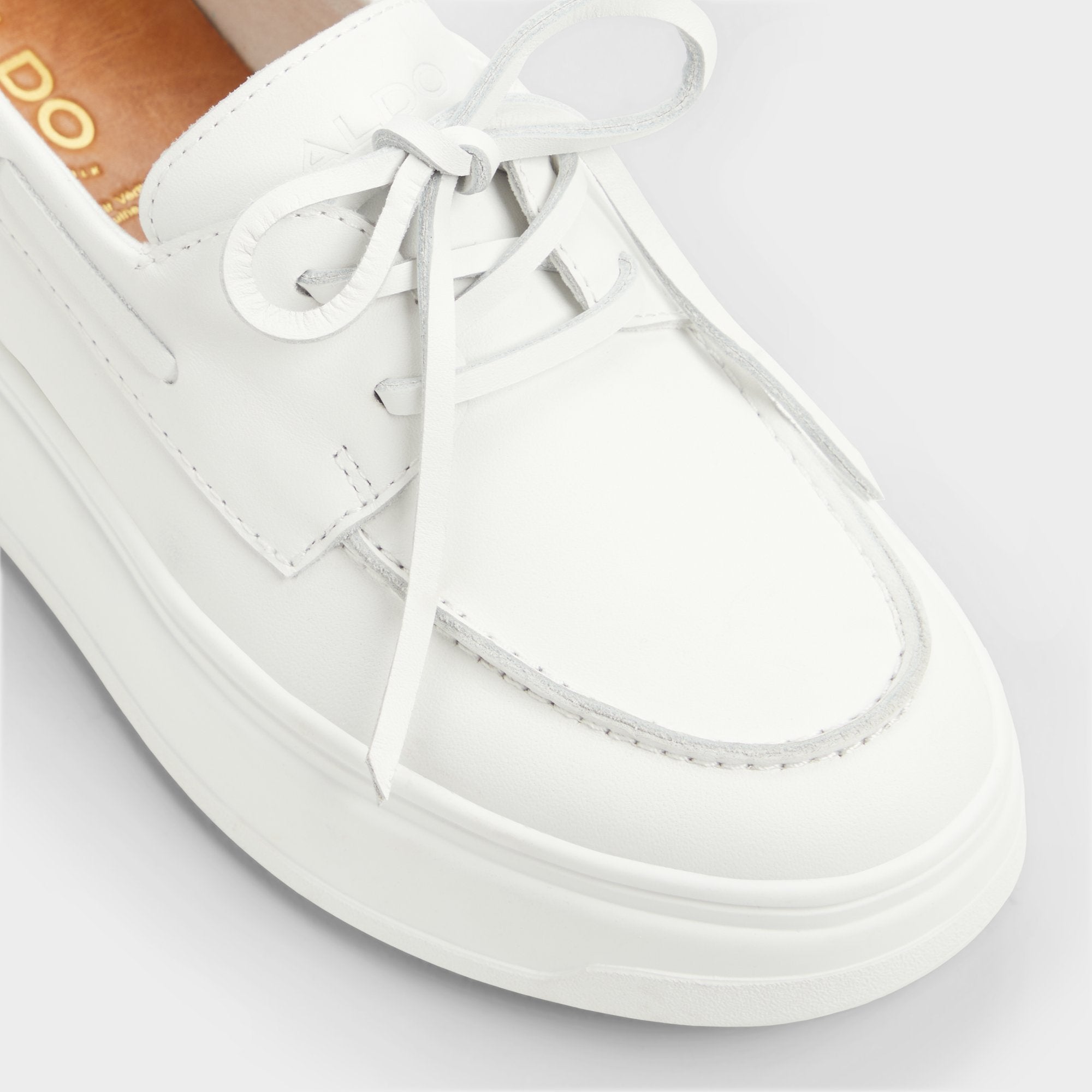 Wildbreeze Open White Women's Slip on sneakers - Boat shoe, Platform | Aldo sale