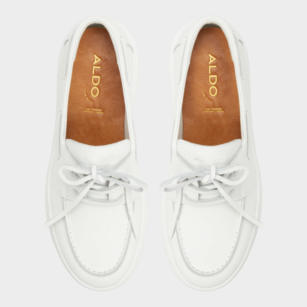 Wildbreeze Open White Women's Slip on sneakers - Boat shoe, Platform | Aldo sale