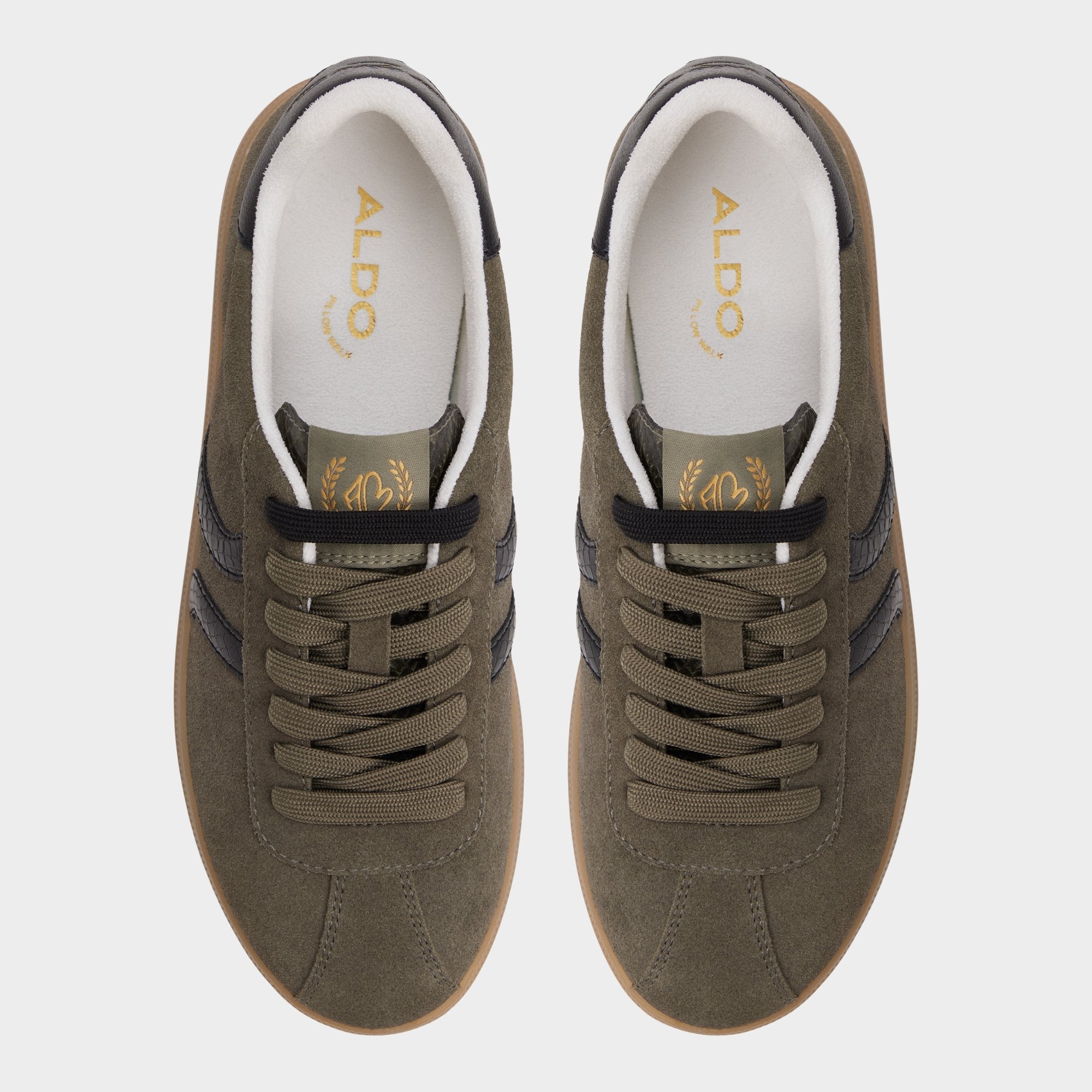 Chicsneaker in Olive - Low top sneaker, Cup sole | Aldo for sale