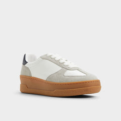 Deevale White/Grey Women's Low top sneakers - Sneaker, Platform | Aldo discount