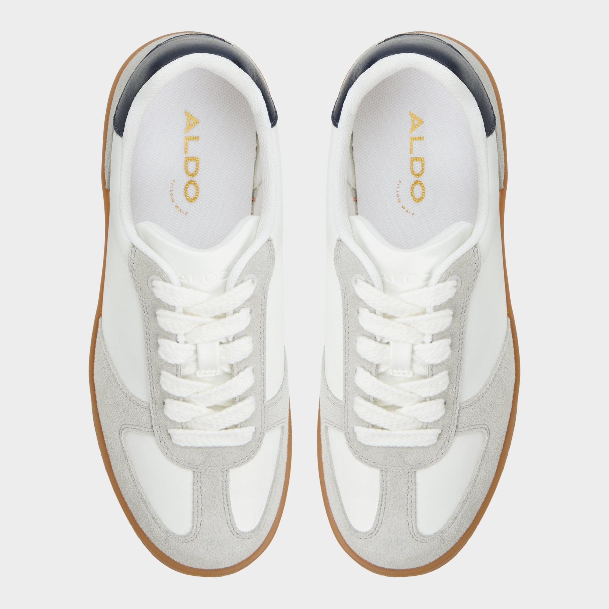 Deevale White/Grey Women's Low top sneakers - Sneaker, Platform | Aldo discount