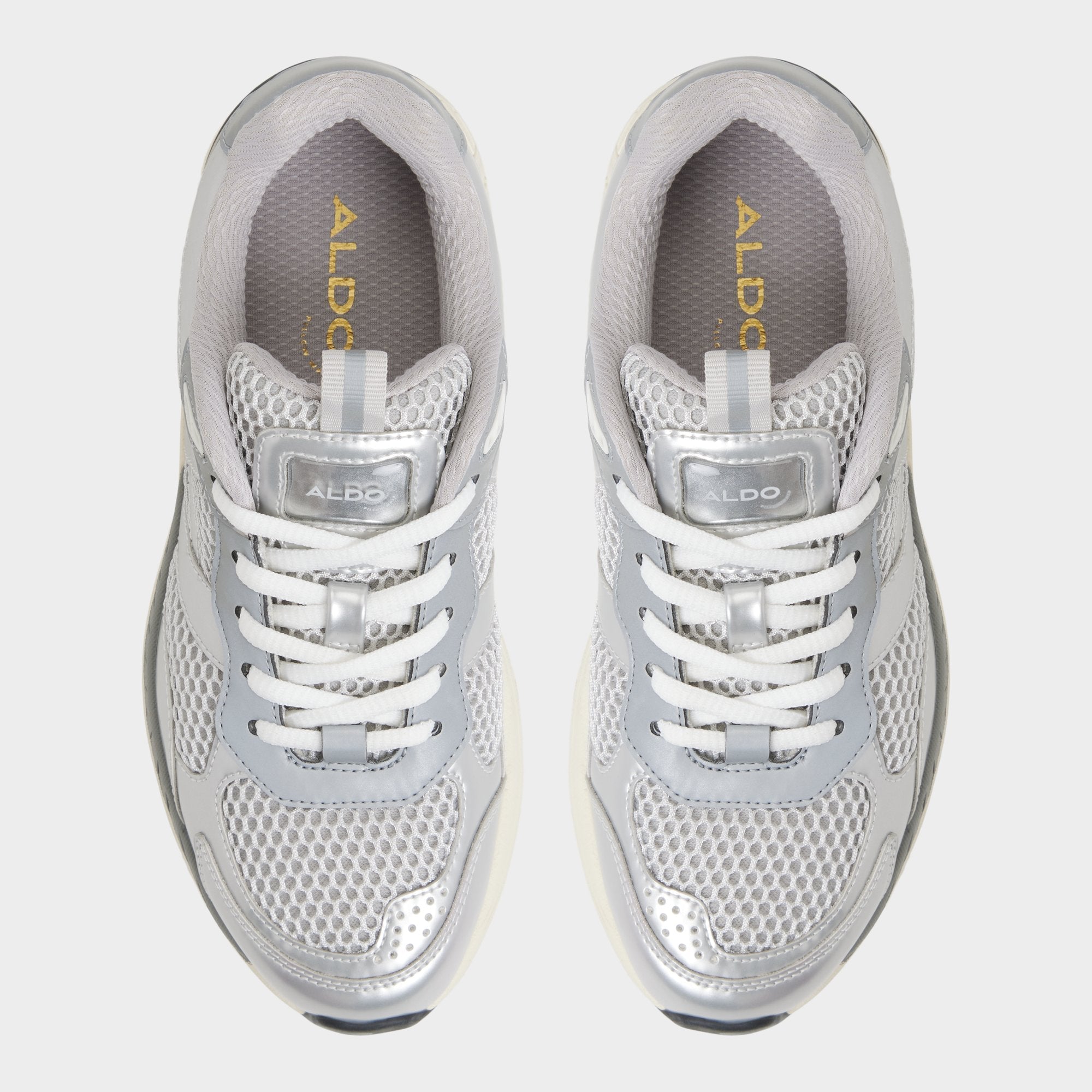 Pillowsnkr in L Silver - Jogger sneaker | Aldo outlet