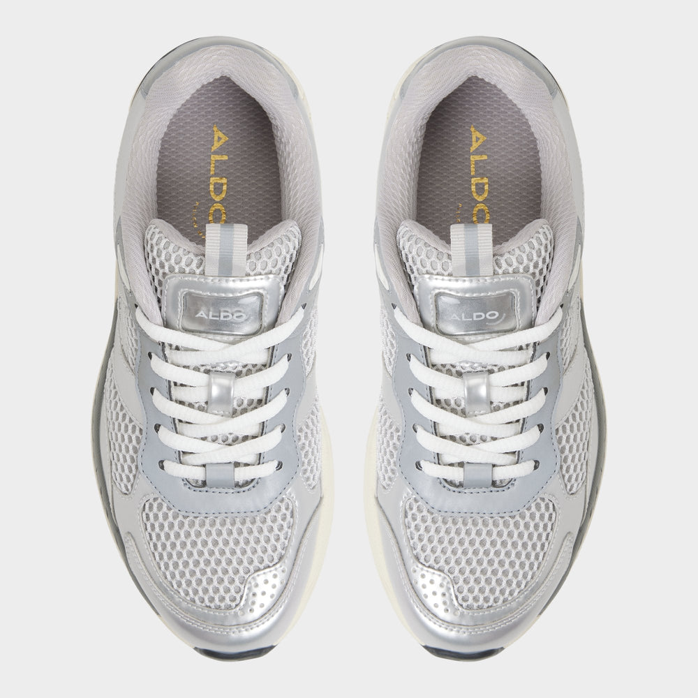 Pillowsnkr in L Silver - Jogger sneaker | Aldo outlet