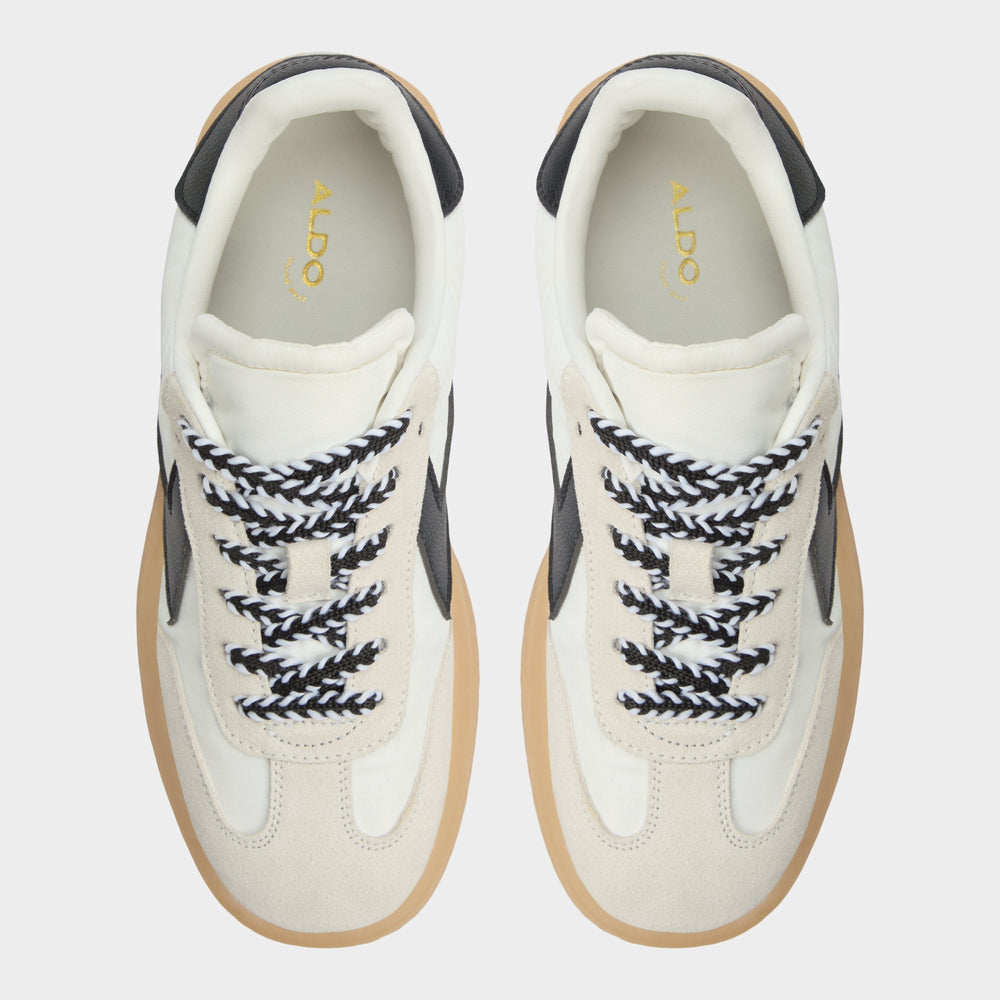 Retrostep White/Black Women's Low top sneakers - Low top sneaker, Jogger sole | Aldo online