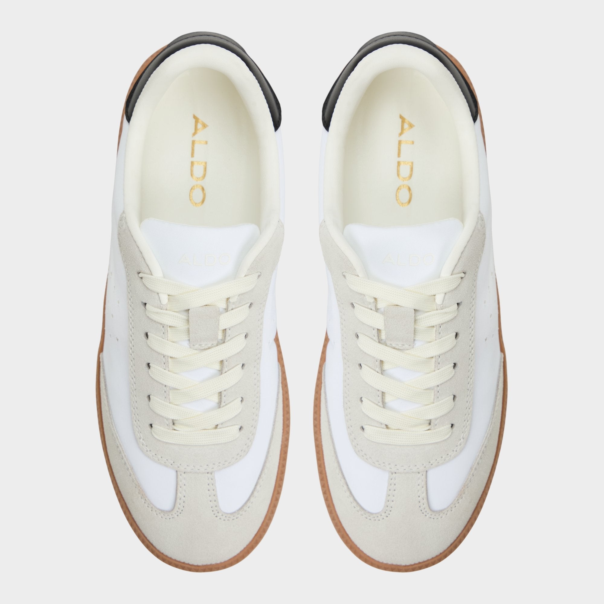 Clubstyle White/Black Women's Low top sneakers - Jogger sneaker, Jogger sole | Aldo sale