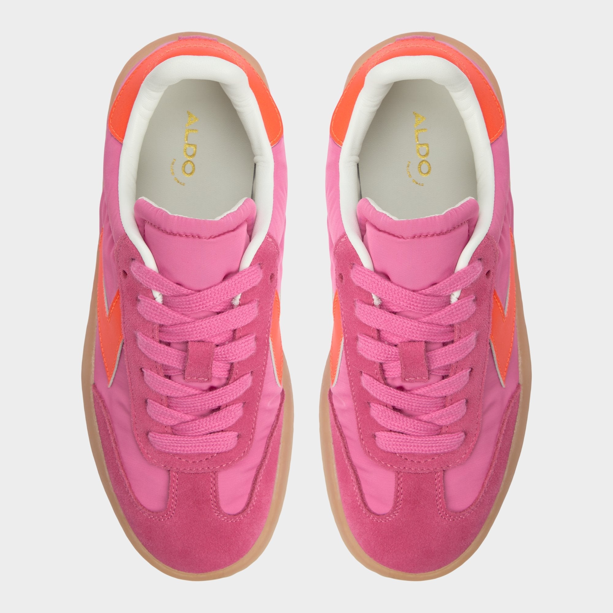 Retrostep Bright Pink Women's Low top sneakers - Low top sneaker, Jogger sole | Aldo for sale