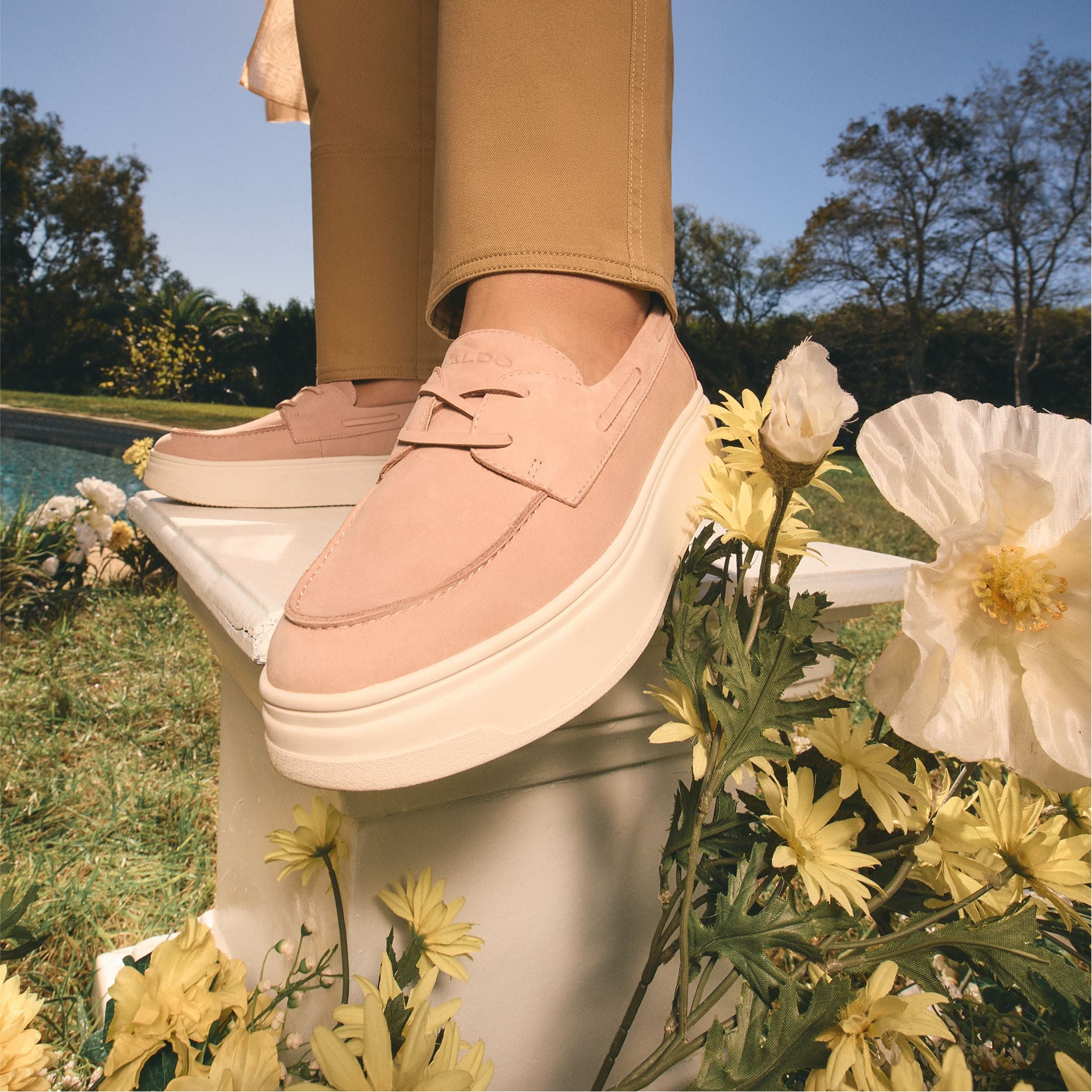 Wildbreeze Other Pink Women's Slip on sneakers - Boat shoe, Platform | Aldo sale