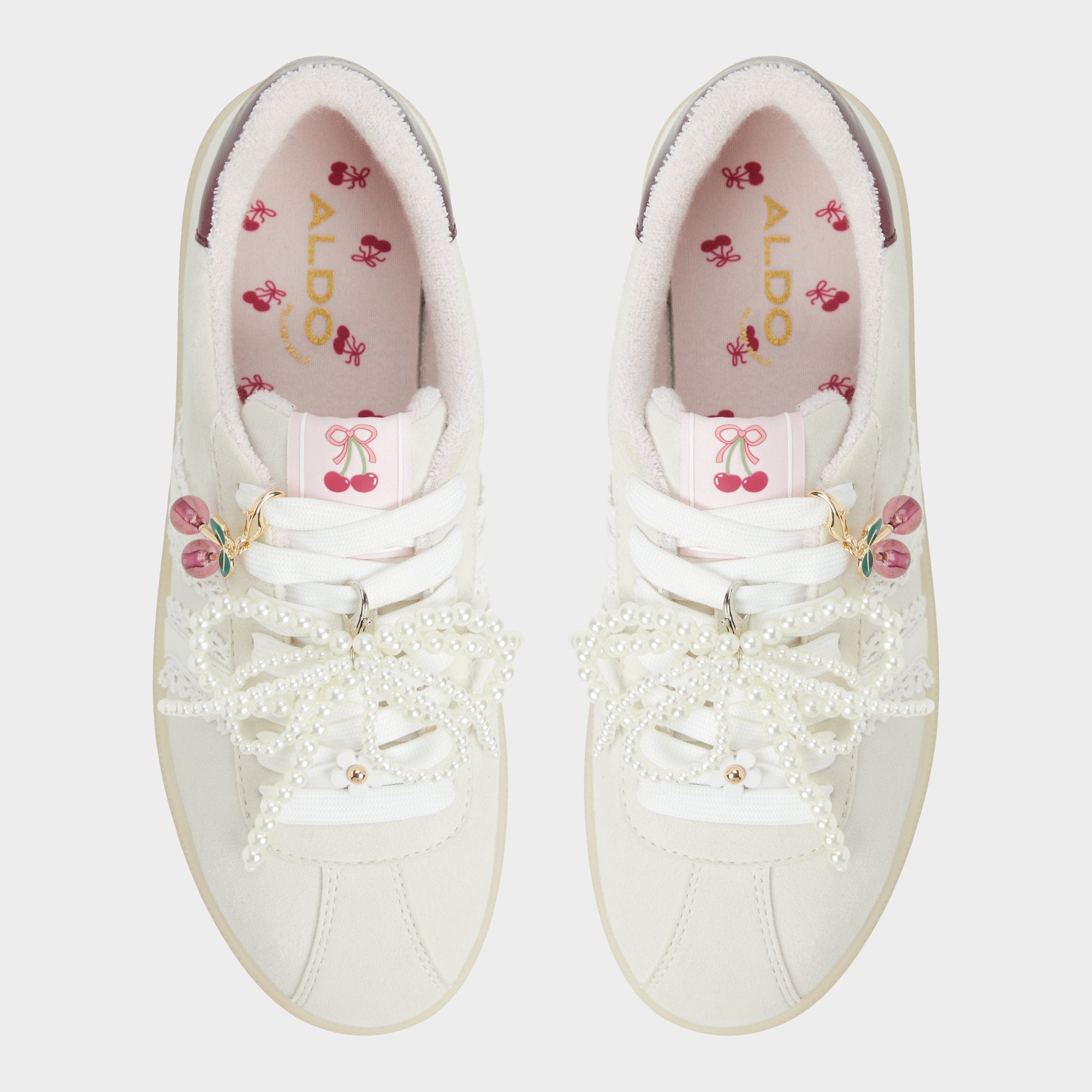 Sweetthing White/Bone Women's Low top sneakers - Low top sneaker, Cup sole | Aldo on sale