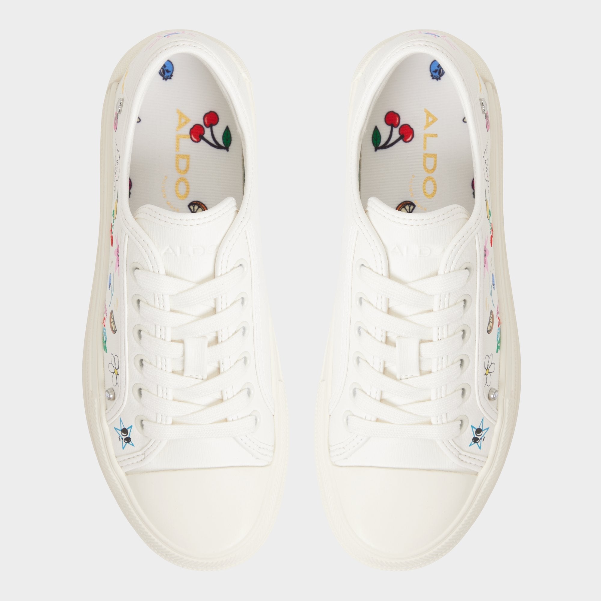 Rayes White/Multi Women's Low top sneakers - Sneaker, Platform | Aldo on sale