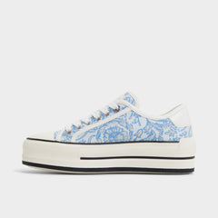 Rayes Open Blue Women's Platform and wedge sneakers - Low top sneaker, Platform | Aldo for sale