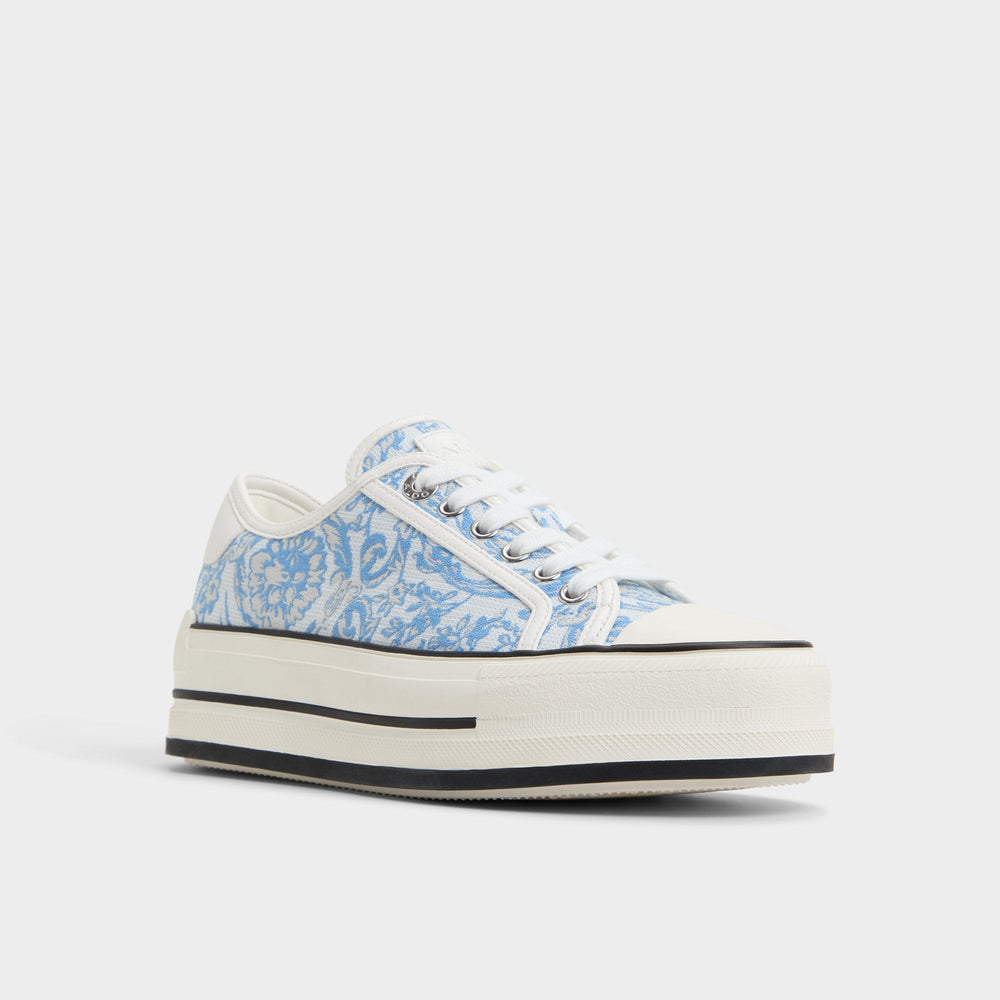Rayes Open Blue Women's Platform and wedge sneakers - Low top sneaker, Platform | Aldo for sale