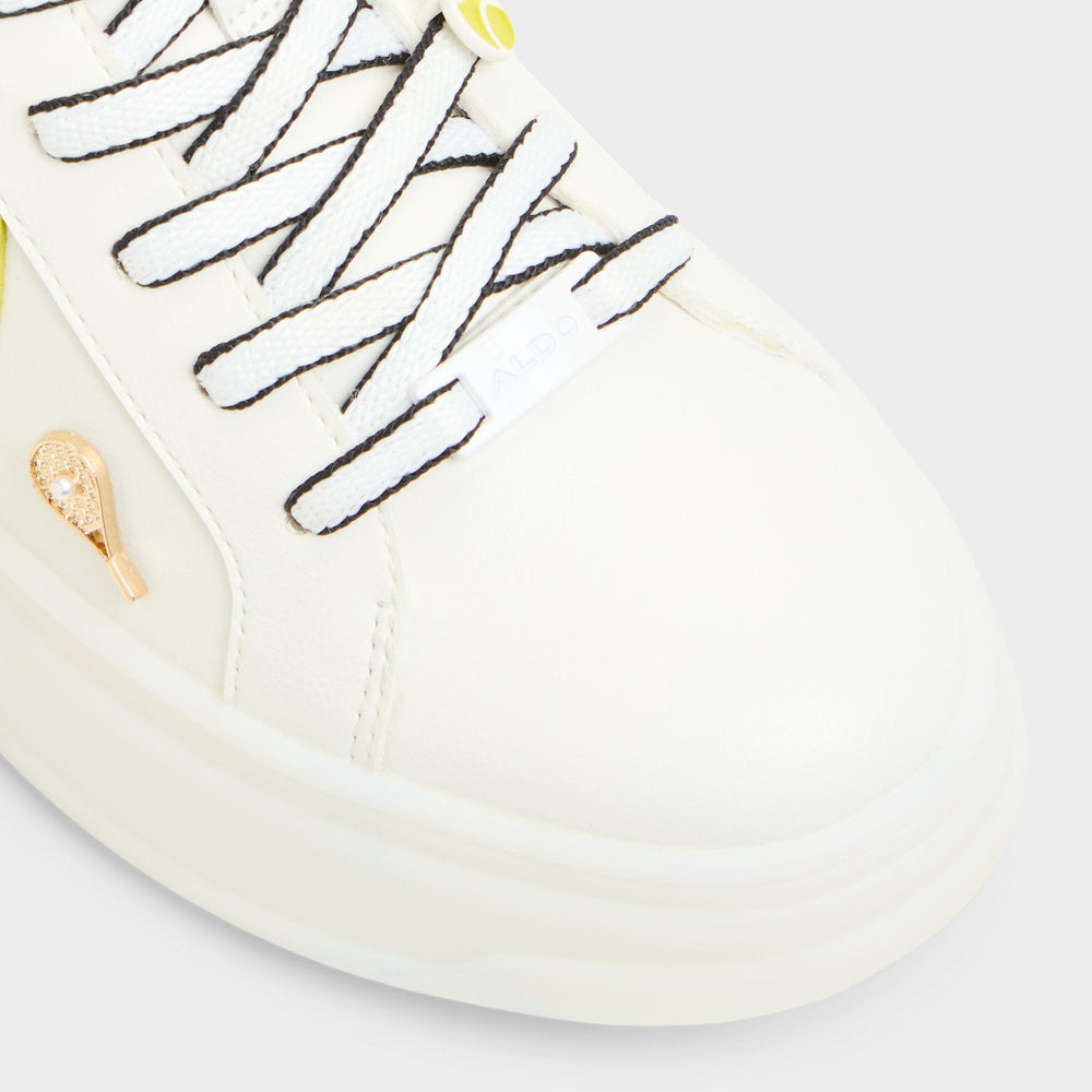 Clubchamp White Combo Women's Platform and wedge sneakers - Low top sneaker | Aldo sale
