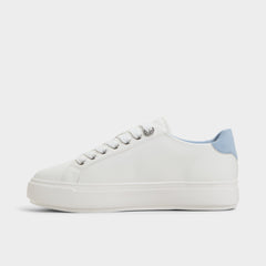 Saxony White/Multi Women's Platform and wedge sneakers - Low top sneaker | Aldo online