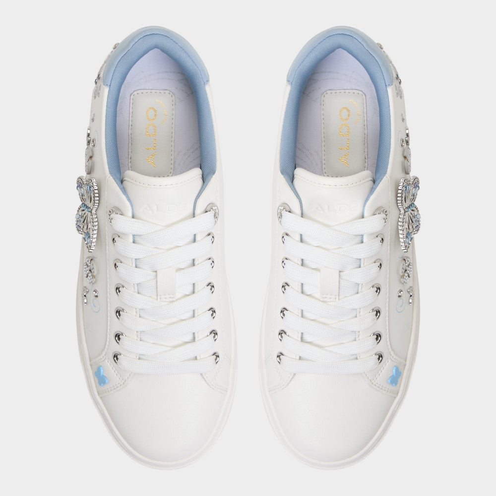 Saxony White/Multi Women's Platform and wedge sneakers - Low top sneaker | Aldo online