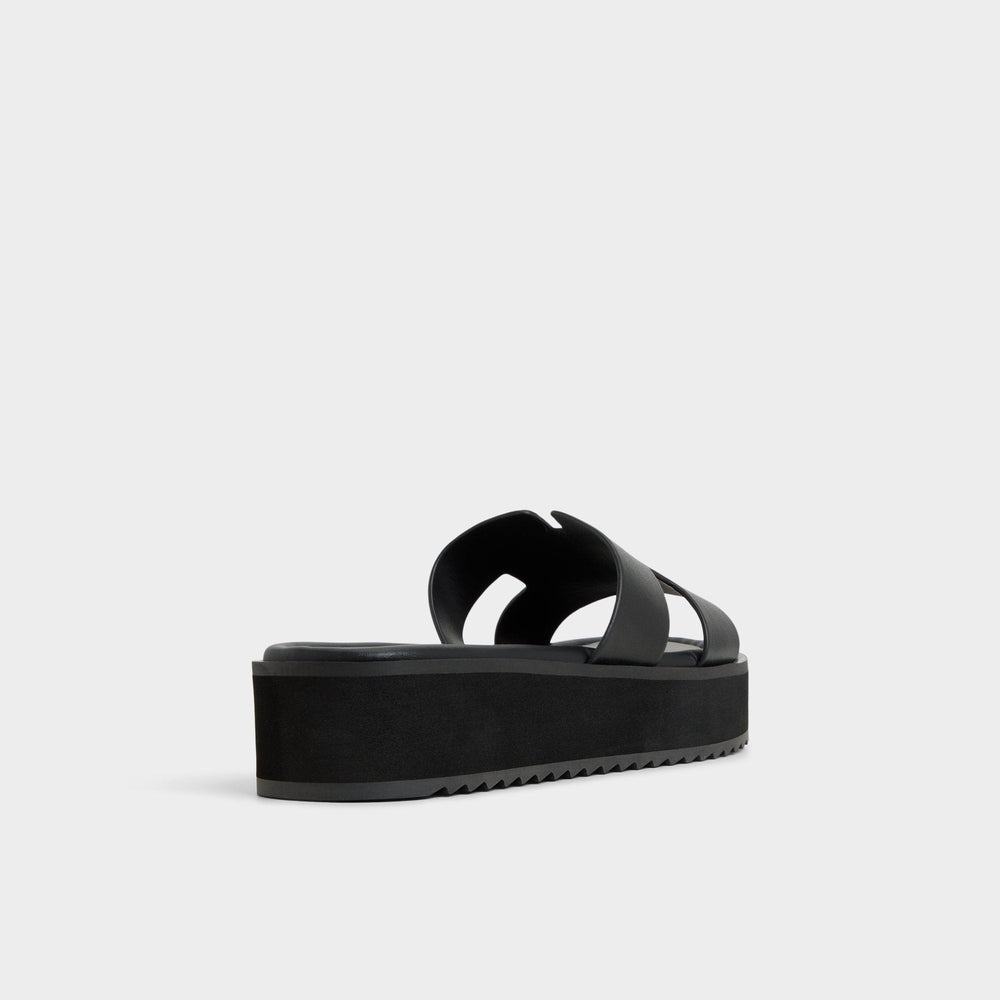 Anayelie in Black - Slide sandal, Platform | Aldo outlet
