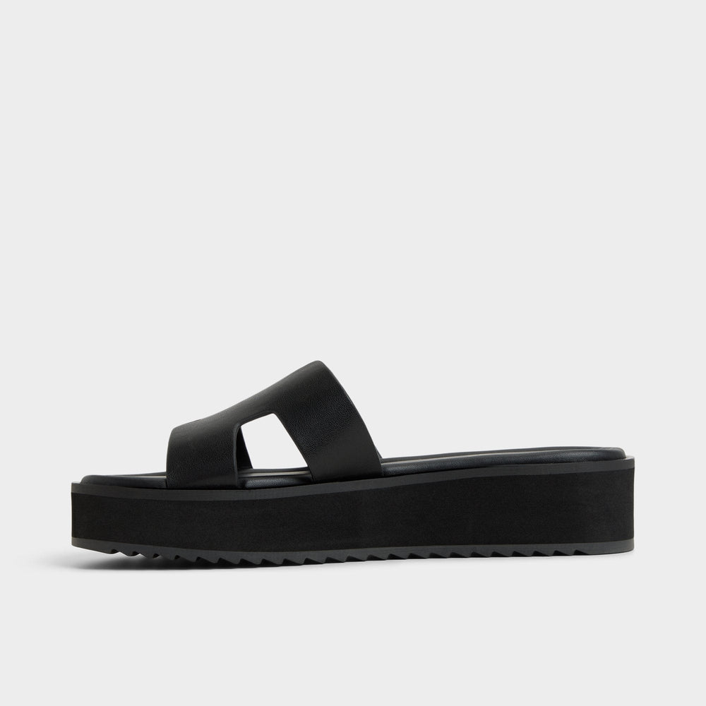 Anayelie in Black - Slide sandal, Platform | Aldo outlet